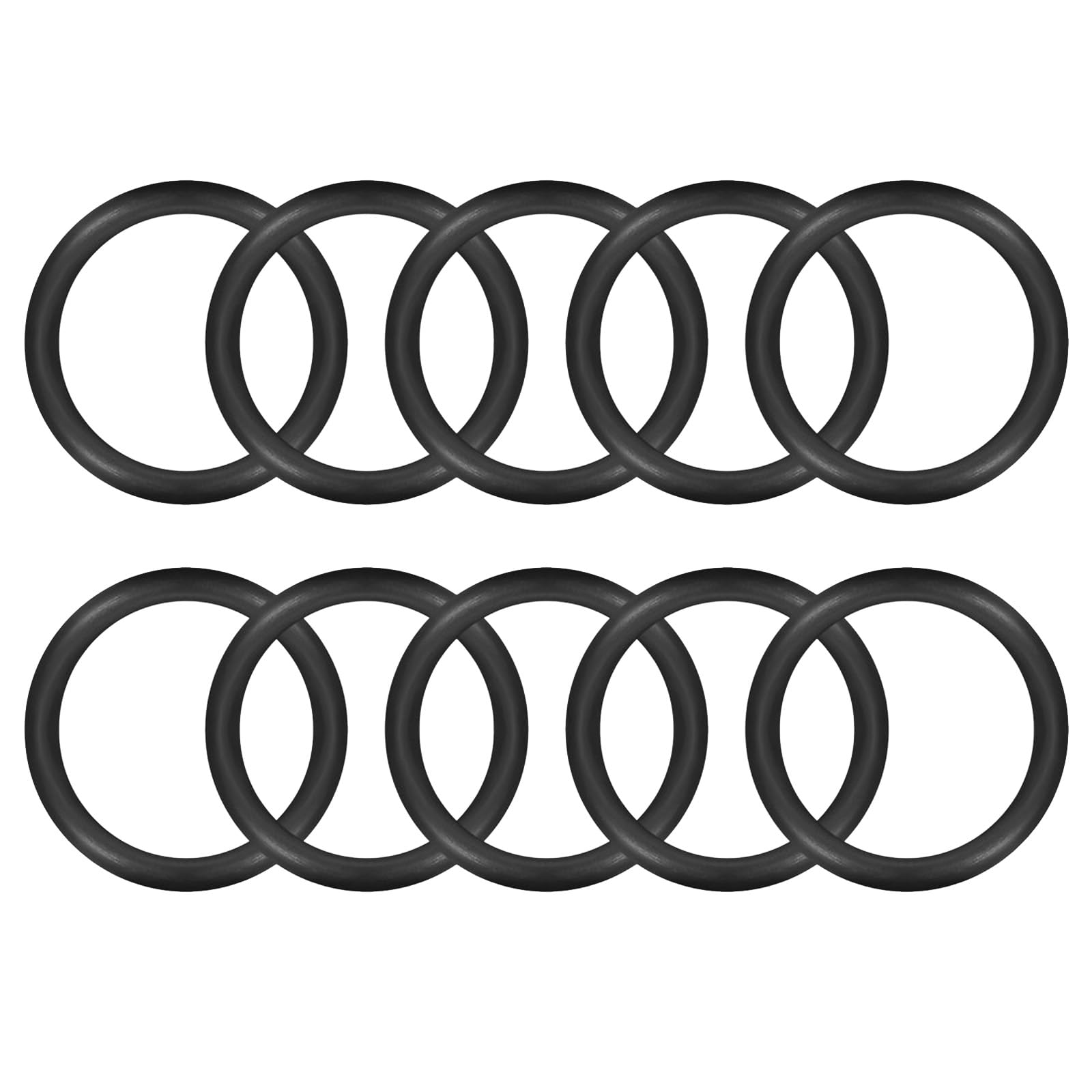 MACHSWON O-Ringe aus Nitrilkautschuk, 22 mm Außendurchmesser, 18 mm Innendurchmesser, 2 mm Breite, metrische Dichtungsringe, O-Ring-Dichtung, O-Ringe, Dichtungsösen, Schwarz, 50 Stück Angebot bei HelloDeals