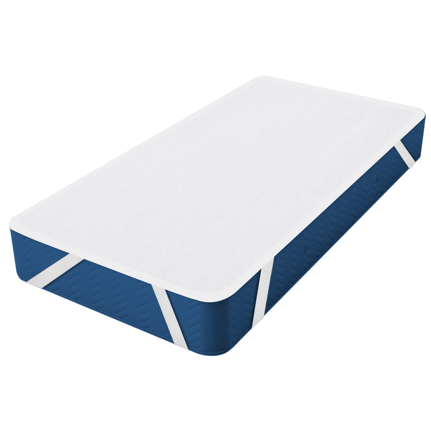 Matratzenschoner 140x200 cm Molton - Aus 100% Baumwolle, Atmungsaktive, Bequem Matratzenauflage Weiß Baumwolle 140x200 cm Angebot bei HelloDeals