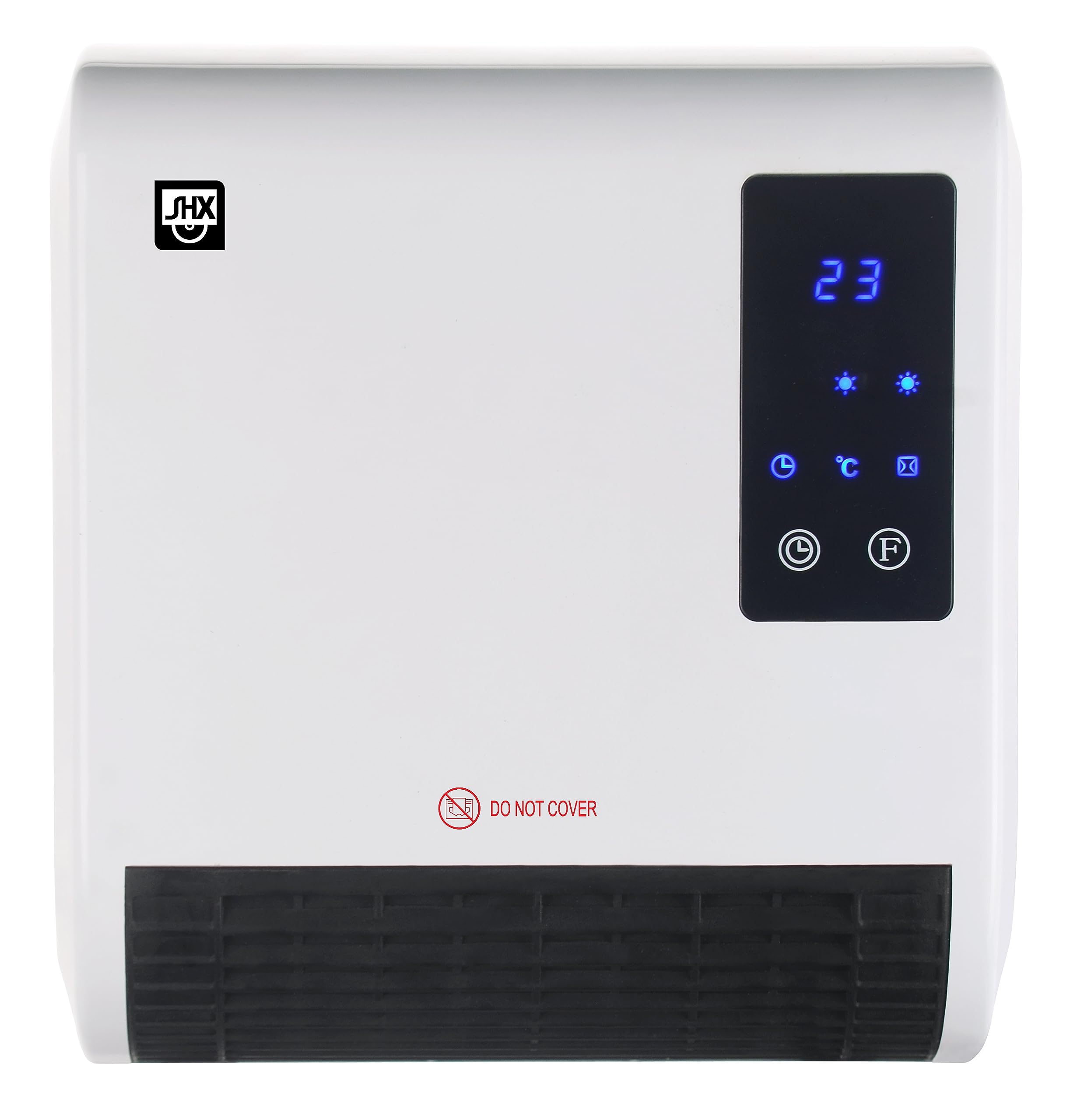 SHX Bad-Heizlüfter 2000W SHX71BHL2000W – Badezimmer-Heizlüfter, 2000 Watt, Schutzklasse: IPX2, Display, Timerprogrammierung, Fernbedienung, weiß/schwarz Angebot bei HelloDeals