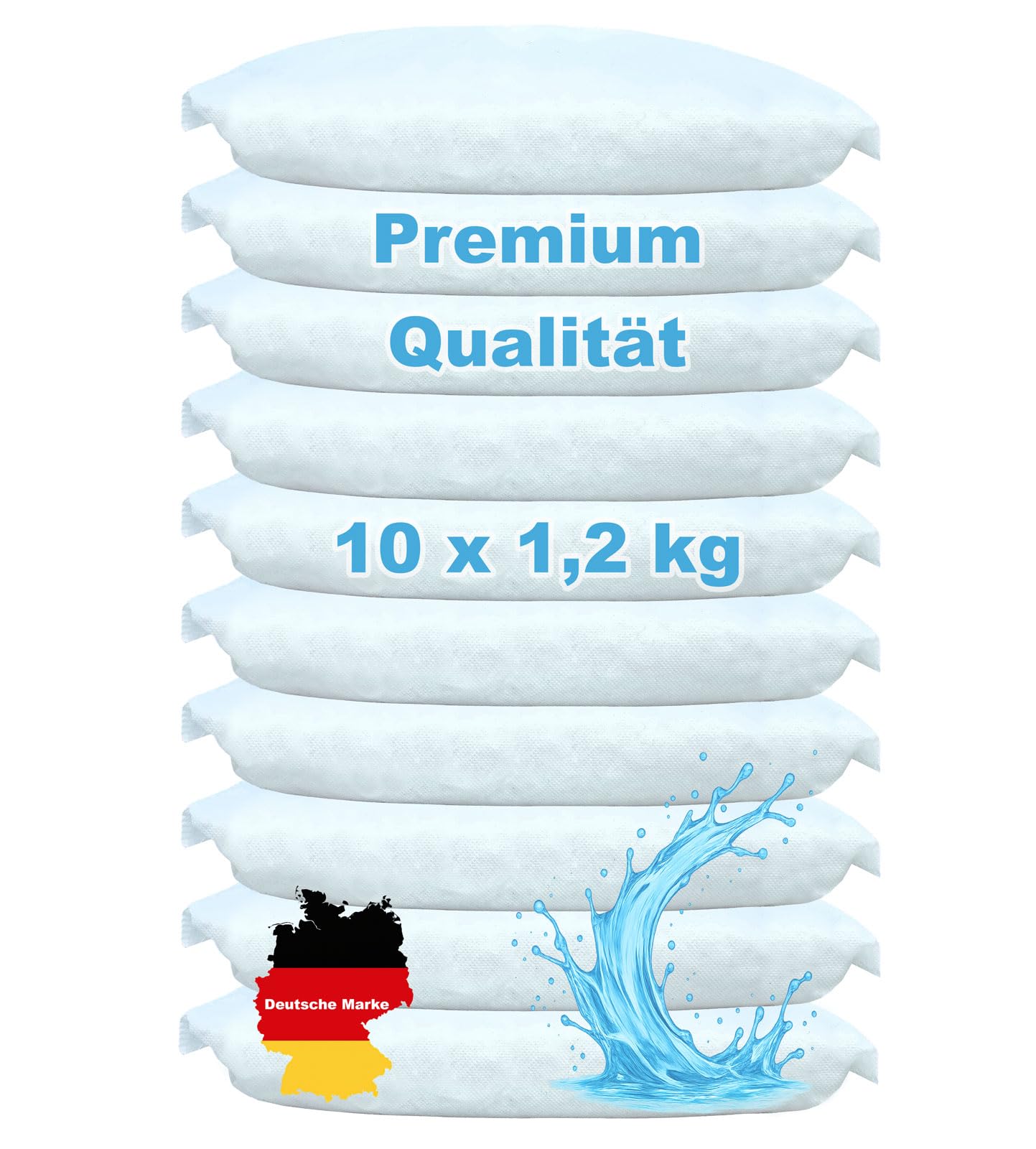 10 x 1,2 kg Luftentfeuchter Raumentfeuchter Nachfüllpackung - Anti Schimmel, Moder, Stockflecken .. Angebot bei HelloDeals