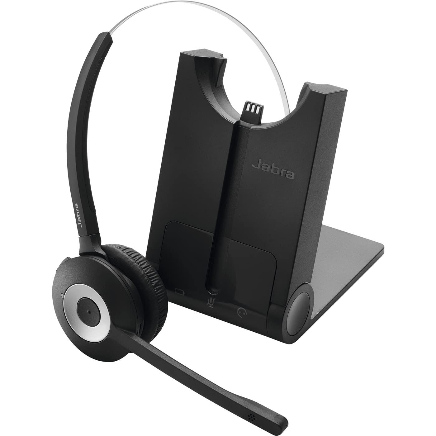 Jabra Pro 930 MS DECT wireless on-ear mono headset - Skype for Business certified - HD voice and noise cancelling - for use with softphones in Europe - EU plug, black Mono Pro 930 DECT Optimiert für Microsoft Teams Angebot bei HelloDeals