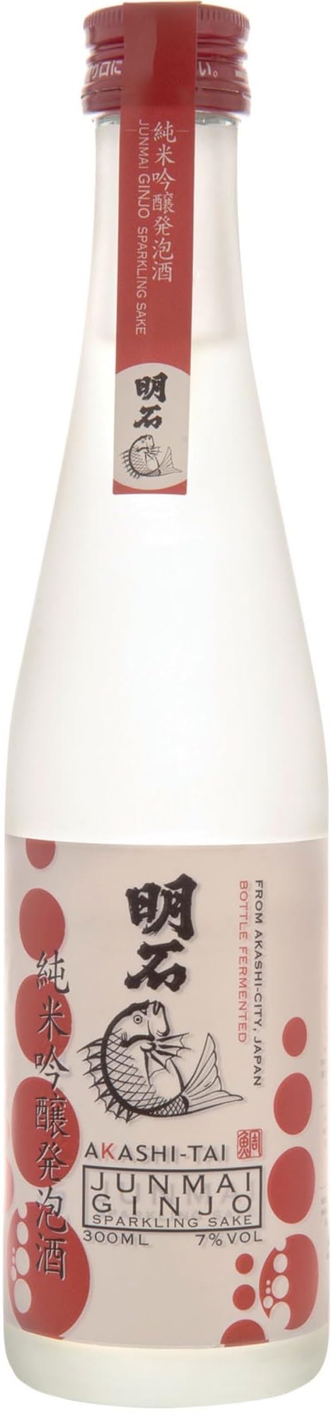 Akashi Sake Brewery Junmai Ginjo Sparkling Sake 7Prozentvol (1 x 0.3 l) Angebot bei HelloDeals