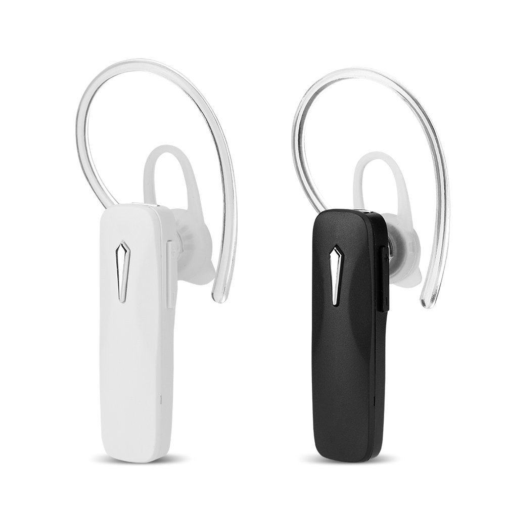 Zerone M163 Wireless Bluetooth Ohrhörer mit Mikrofon, Noise Cancelling True Wireless Bluetooth Headset V4.1 Freisprech Ohrhörer für Business/Meeting / Driving(Weiß) Angebot bei HelloDeals
