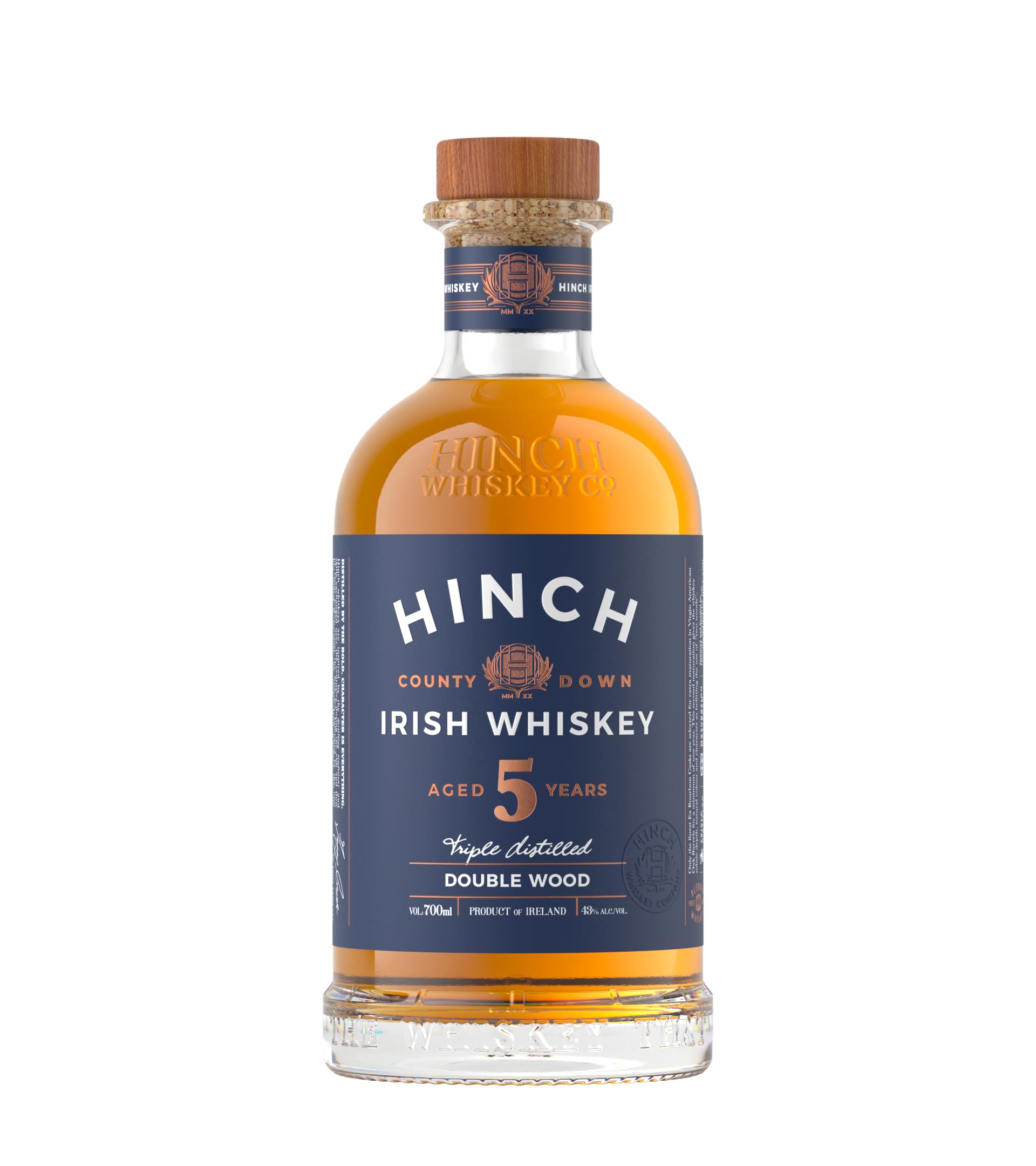Hinch Distillery Double Wood 5yo 43Prozent vol Irish Whiskey Blend Blended Whisky (1 x 0.7 l) Angebot bei HelloDeals