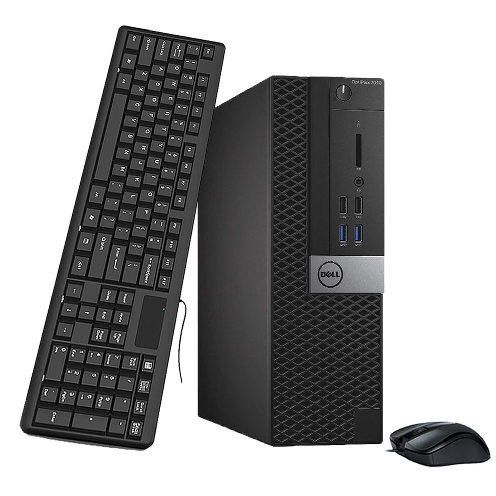 Dell Optiplex 7040 SFF Desktop Computer PC, Intel Core i5-6500, 16GB RAM, 256GB SSD, WiFi, Bluetooth, US Tastatur, Windows 11 Pro (Generalüberholt) Angebot bei HelloDeals