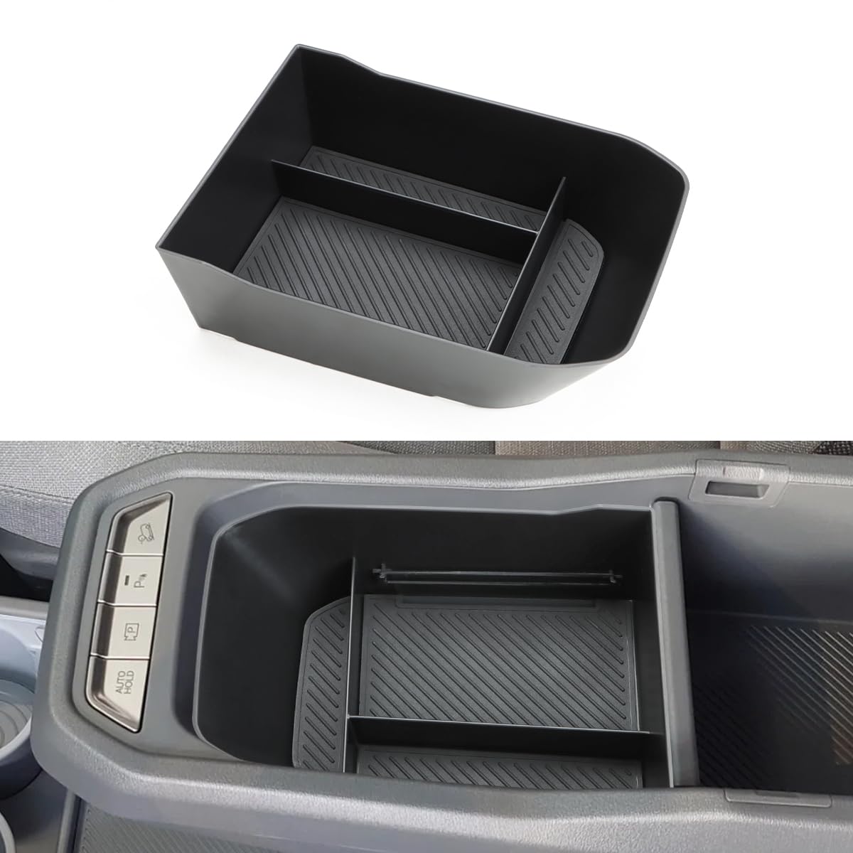 KOLOME Mittelkonsole Aufbewahrungsbox Kompatibel für EV3 GT Line 2025 2026 Armlehne Organizer Tray Storage Innenraum Zubehör Angebot bei HelloDeals