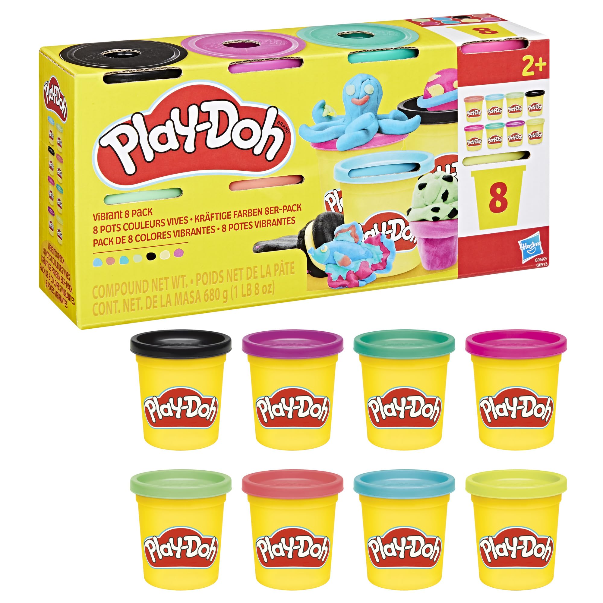 Play-Doh 8er-Pack kräftige Farben à 85 g Angebot bei HelloDeals