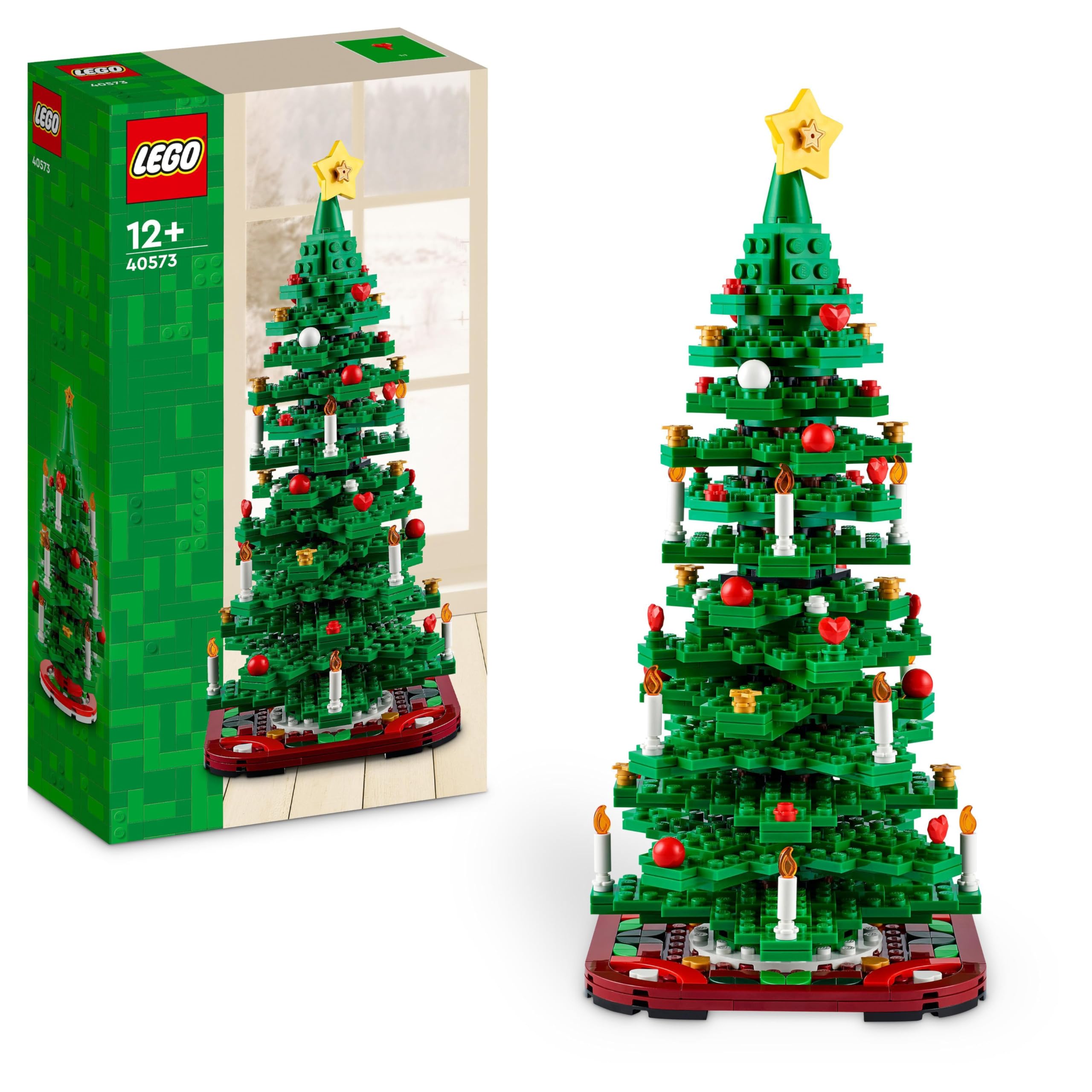 LEGO Weihnachtsbaum – 2-in-1 Bauset – Kreatives Spielzeug für Kinder ab 9 Jahren – DIY Deko zum Bauen und Ausstellen – Kreatives Jungen, Mädchen und Erwachsene – 40573 Single Angebot bei HelloDeals
