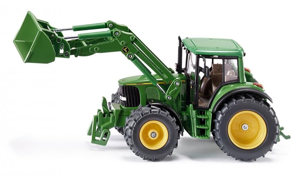 siku 3652, John Deere Traktor mit Frontlader, 1:32, Metall/Kunststoff, Grün, Beweglicher Frontlader, Abnehmbare Fahrerkabine Traktor mit Frontlader 1:32 Angebot bei HelloDeals