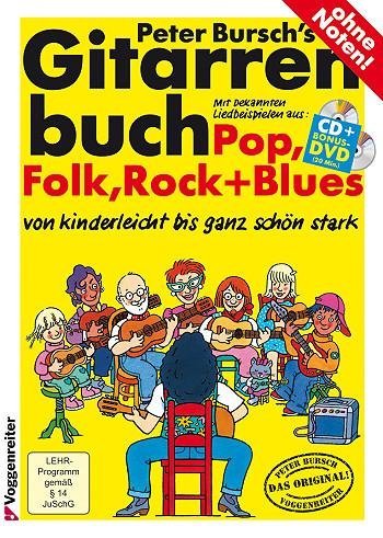Voggenreiter Verlag Peter Burschs Gitarrenbuch inklusive CD und Bonus-DVD: Das erfolgreichste Handbuch zum Thema Gitarrenspiel Noten von Peter Boy Angebot bei HelloDeals