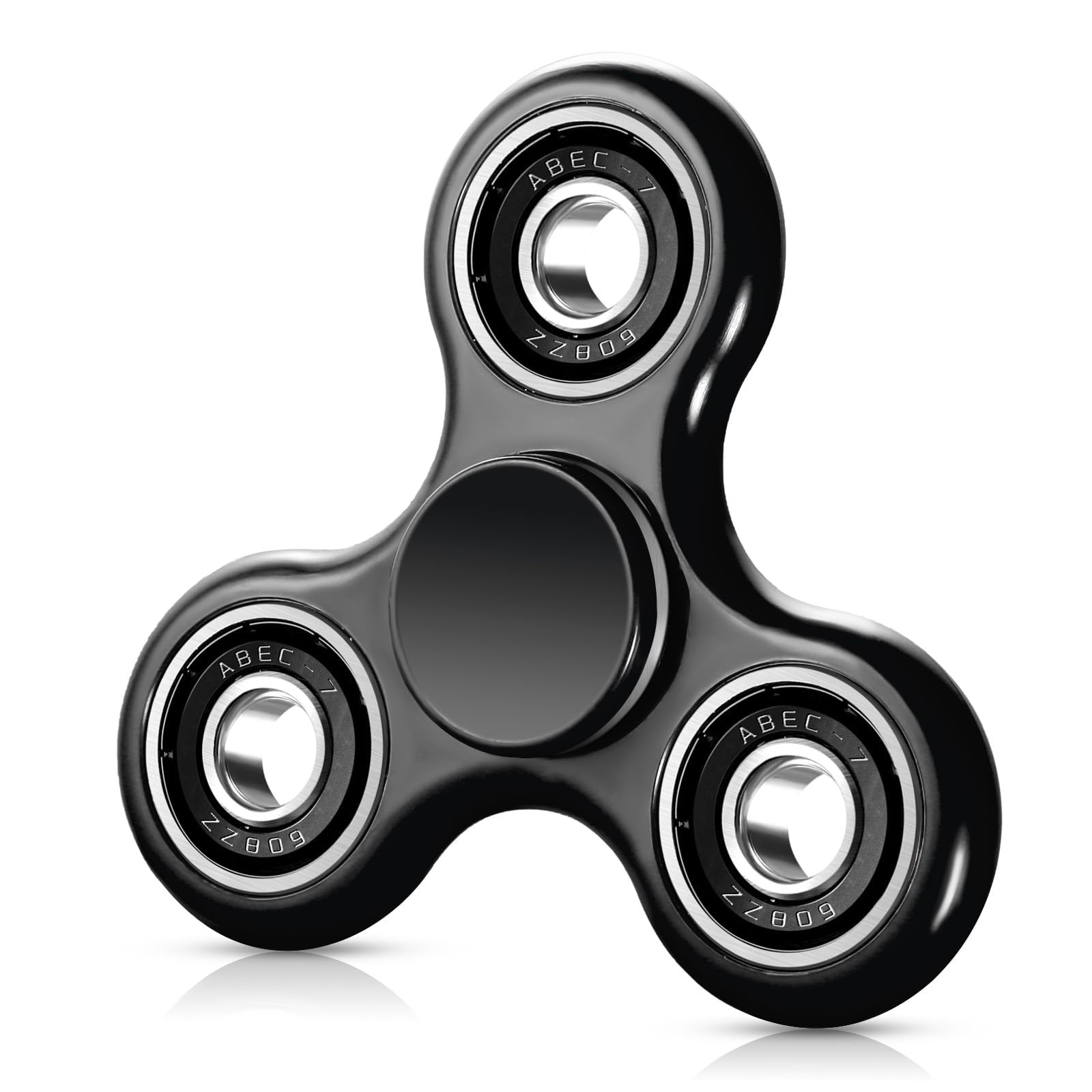 SCIONE Fidget Spinner Sensory Hand Fidget Spielzeug,Angst Stress Relief Party Bag Fillers für Kinder Erwachsene Goodie Bag Stuffers (Schwarz) Angebot bei HelloDeals