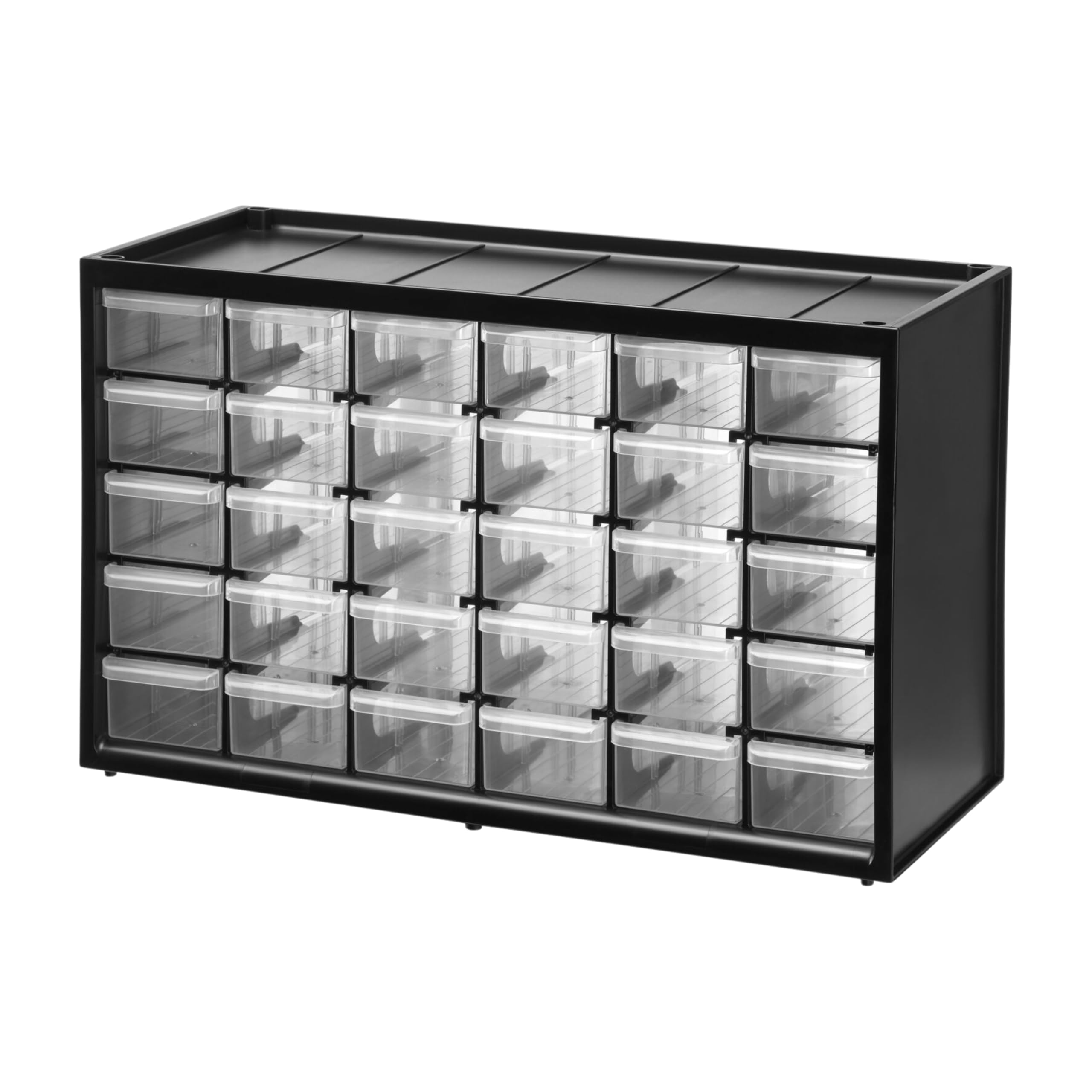 STANLEY Kleinteilemagazin Organizer Sortimentskasten (Mehrzweck-Box mit 30 Schubladen, bruchfester Kunststoffrahmen, transparente Schubladen, geeignet für Wandmontage) 1-93-980 Single Angebot bei HelloDeals