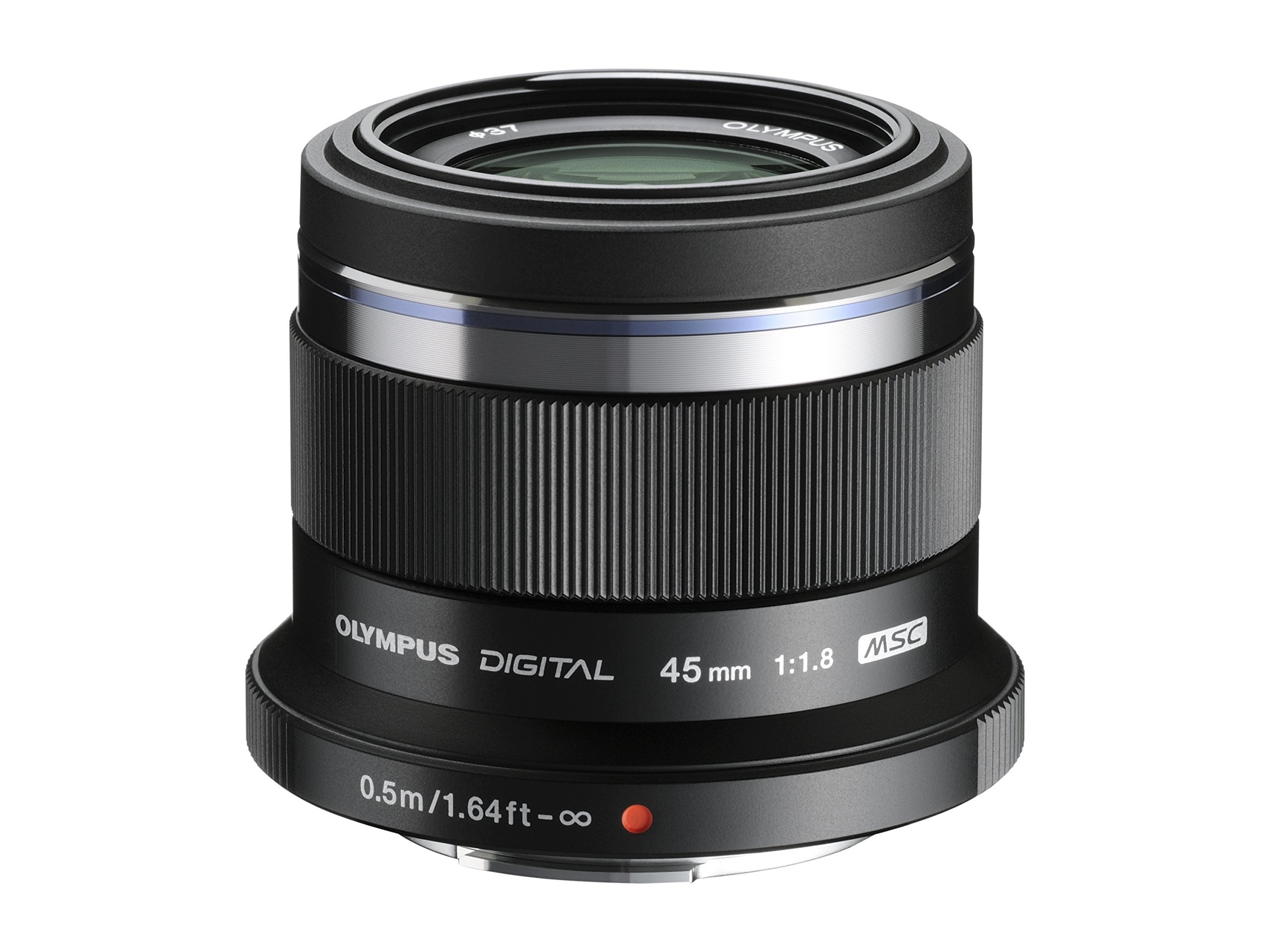 Olympus M.Zuiko Digital 45mm F1.8 Objektiv, lichtstarke Festbrennweite, geeignet für alle MFT-Kameras (Olympus OM-D & PEN Modelle, Panasonic G-Serie), schwarz schwarz Single Angebot bei HelloDeals