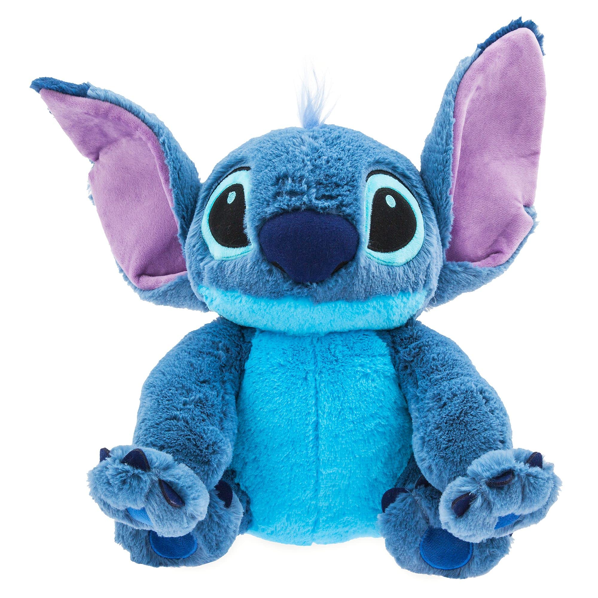 Disney Store Stitch Offizielles mittelgroßes Kuscheltier für Kinder, 38 cm, Kuscheltier mit Stickereien, Plüschoberfläche und beweglichen Schlappohren, geeignet ab 12 Monaten Stitch, Medium Angebot bei HelloDeals