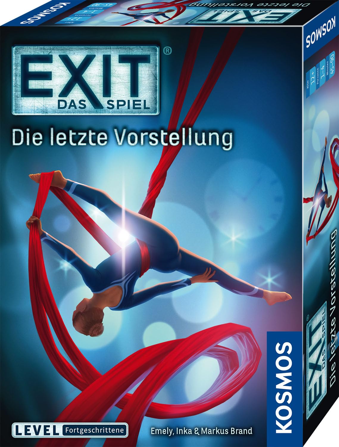KOSMOS 685065 EXIT® - Das Spiel Die letzte Vorstellung, Level: Fortgeschrittene, Escape Room Spiel, EXIT Game für 1-4 Spieler ab 12 Jahre, EIN einmaliges Gesellschaftsspiel STK Angebot bei HelloDeals