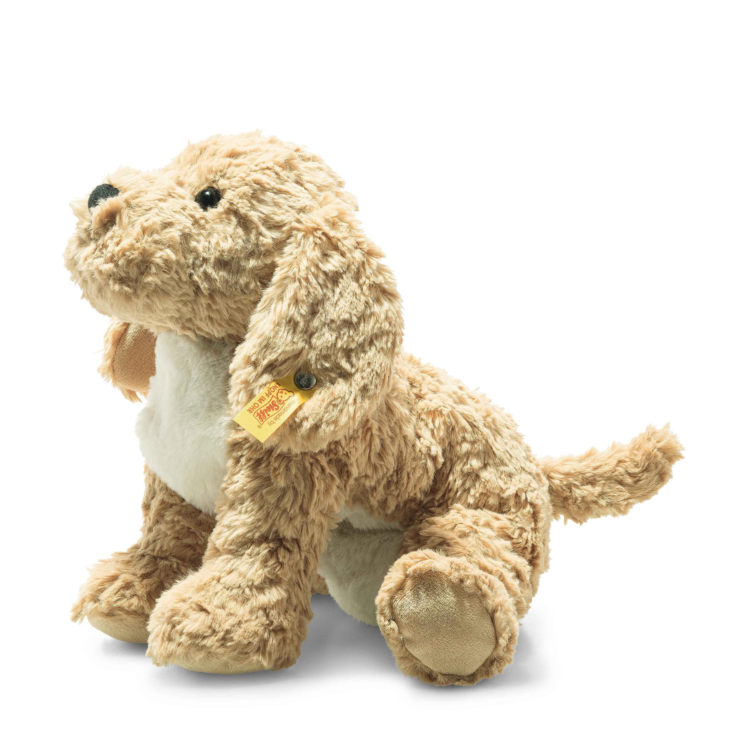 Steiff Soft Cuddly Friends Berno Goldendoodle 26 cm, Kuscheltier für Kleinkinder & Kinder, weich und kuschelig, waschmaschinenfest, Beige Angebot bei HelloDeals