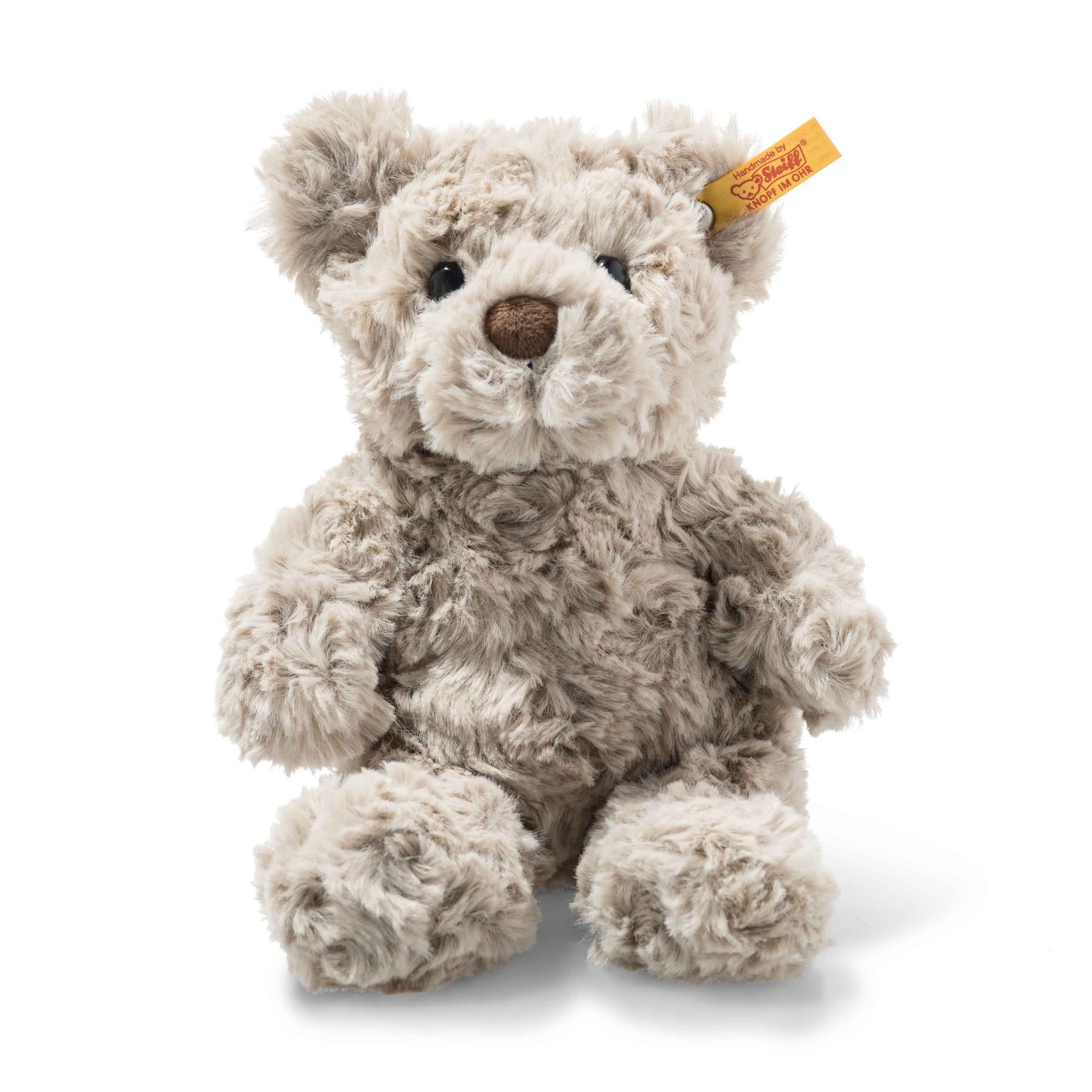 Steiff Soft Cuddly Friends Honey Teddybär hellgrau 18 cm, Teddy aus flauschigem Plüsch, Grau 18 cm Single Angebot bei HelloDeals