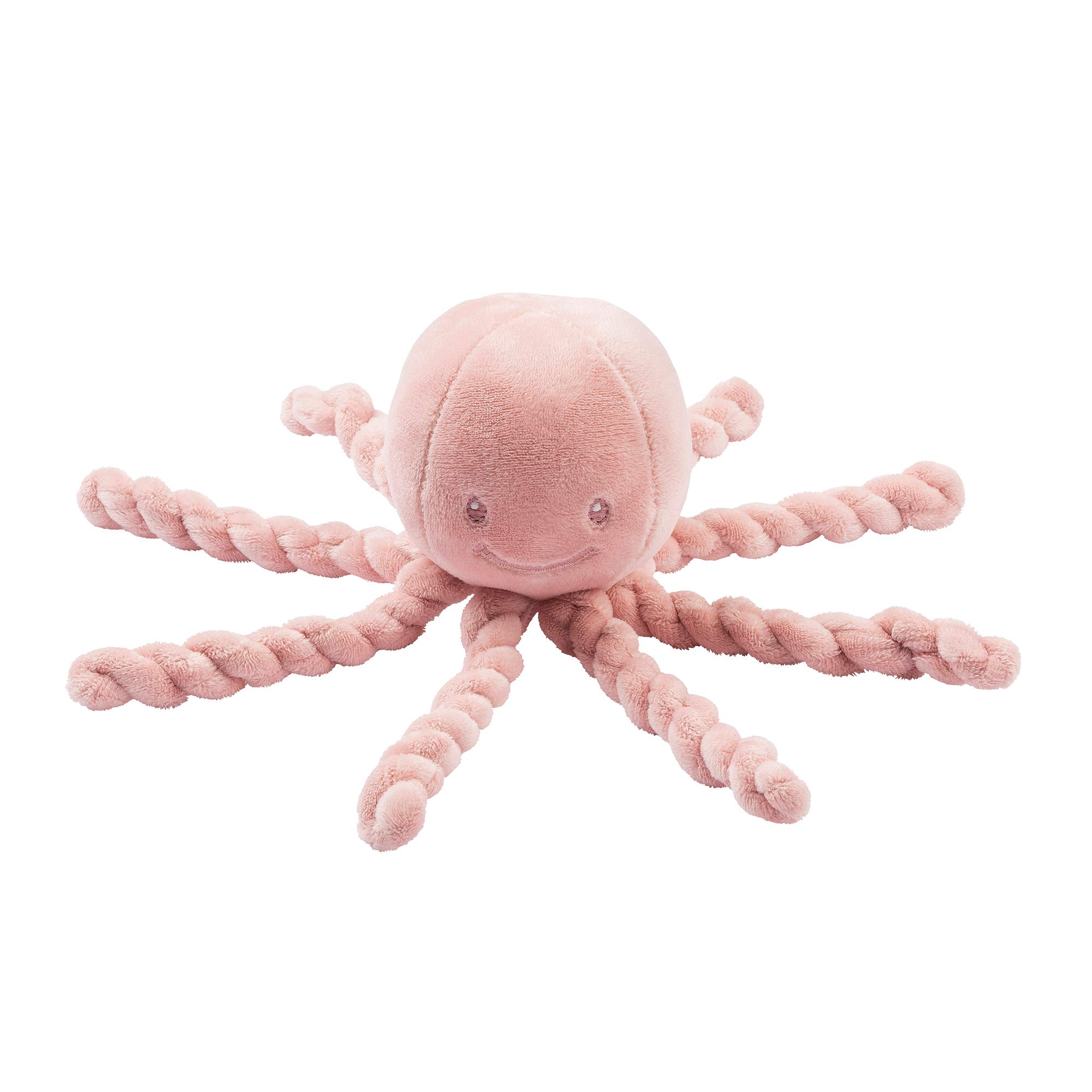Nattou 877541 Kuscheltier Oktopus, Für Neugeborene und Frühchen, 23 cm, Lapidou, Altrosa Angebot bei HelloDeals