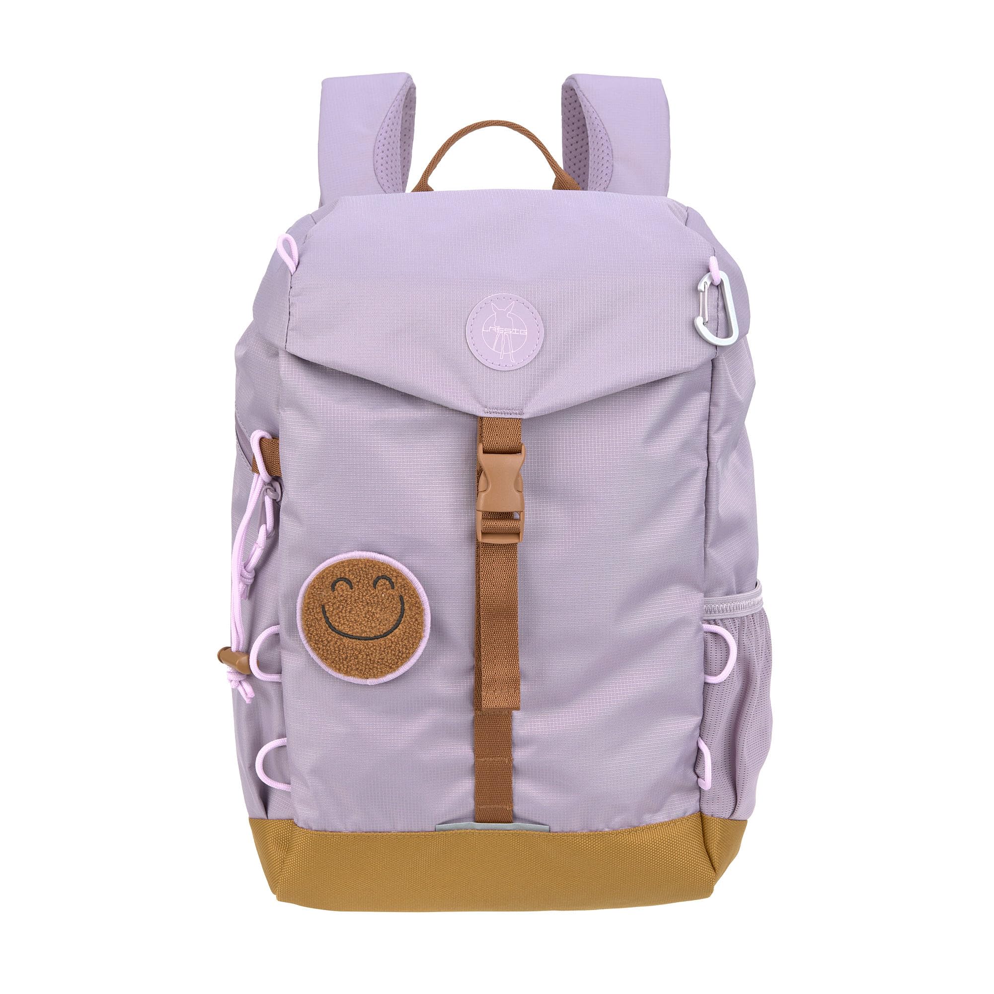 LÄSSIG Kinder Wanderrucksack Kinderrucksack mit Brustgurt gepolsterte Schultergurte wasserabweisend, 14 Liter/Big Outdoor Backpack lilac Angebot bei HelloDeals