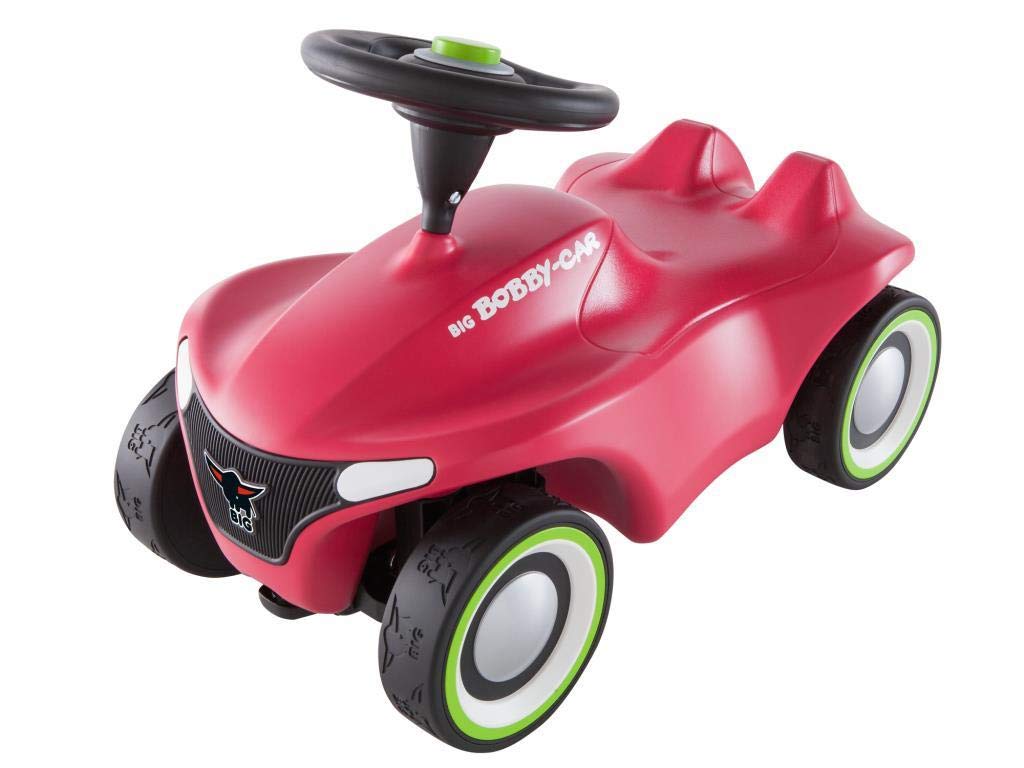 BIG-Bobby-Car-Neo Pink - Rutschfahrzeug für drinnen und draußen, Kinderfahrzeug mit Flüsterreifen im modernen Design, für Kinder ab 1 Jahr Angebot bei HelloDeals