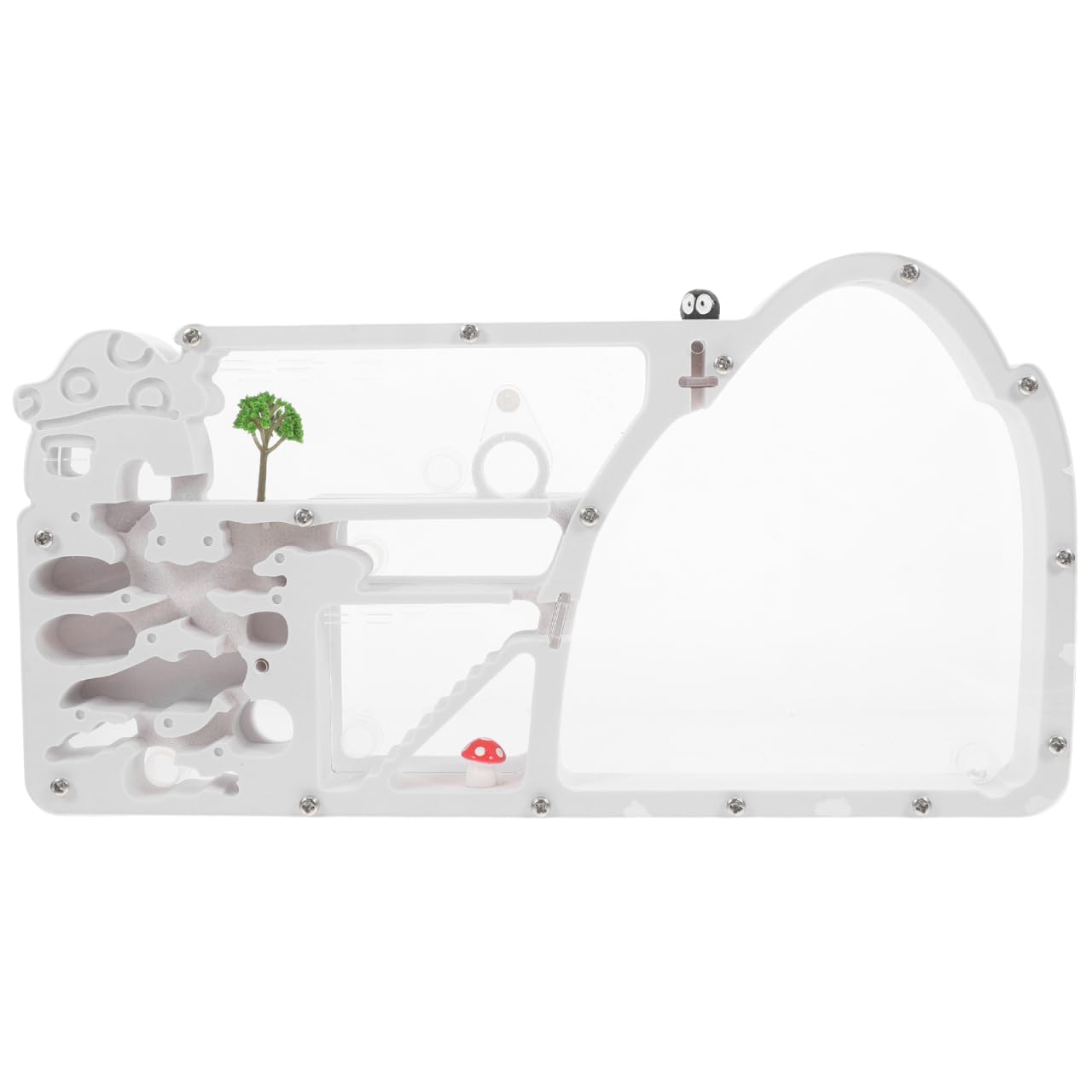 Kisangel Ant Watch Castle lernspielzeug DIY Ameisenfarm Ameisenlebensraum Futterstation Ameisen Lernspielzeug für Ameisenhaus Ameisen Formicarien Ameisenterrarium Sandburg Abs Angebot bei HelloDeals