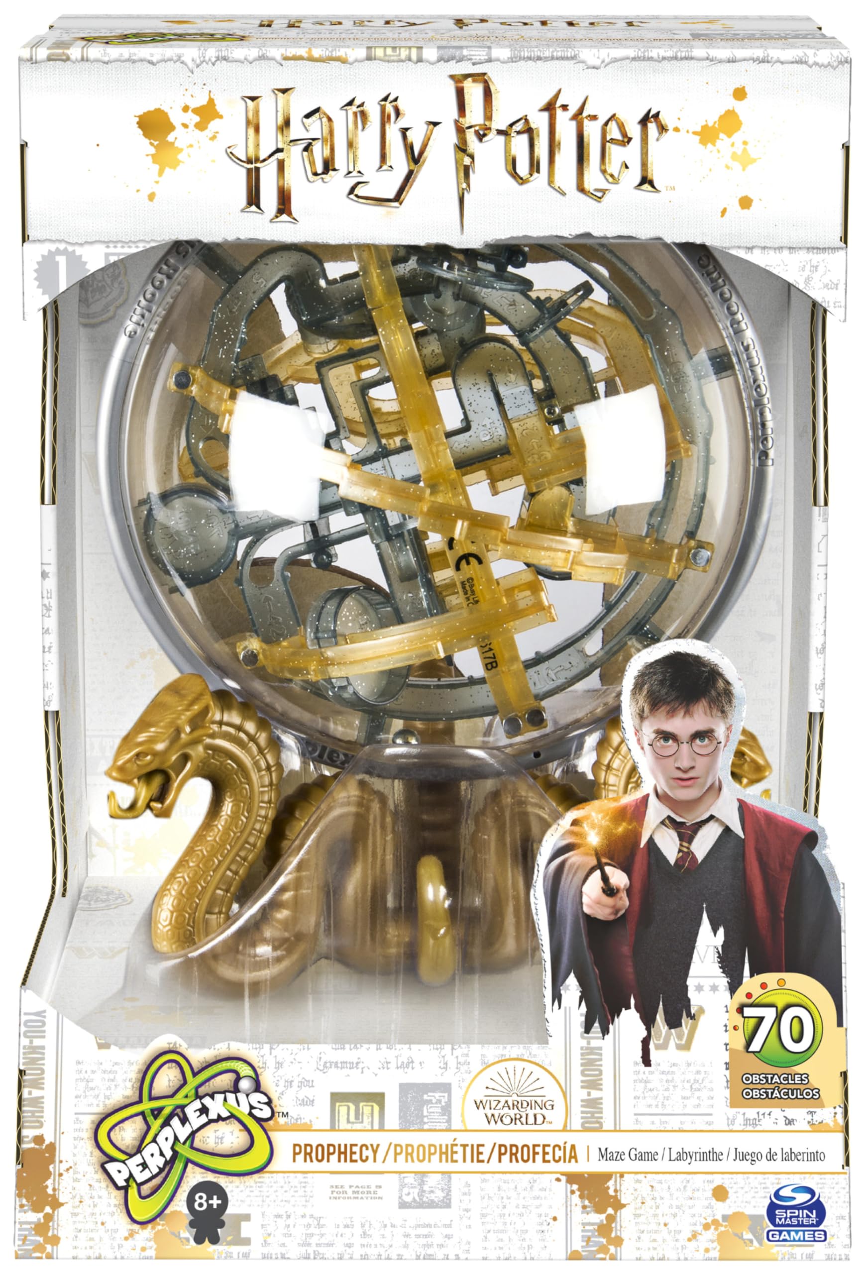 Wizarding World Harry Potter Perplexus Prophecy - 3D-Kugellabyrinth mit 70 Hindernissen, ab 8 Jahren Angebot bei HelloDeals