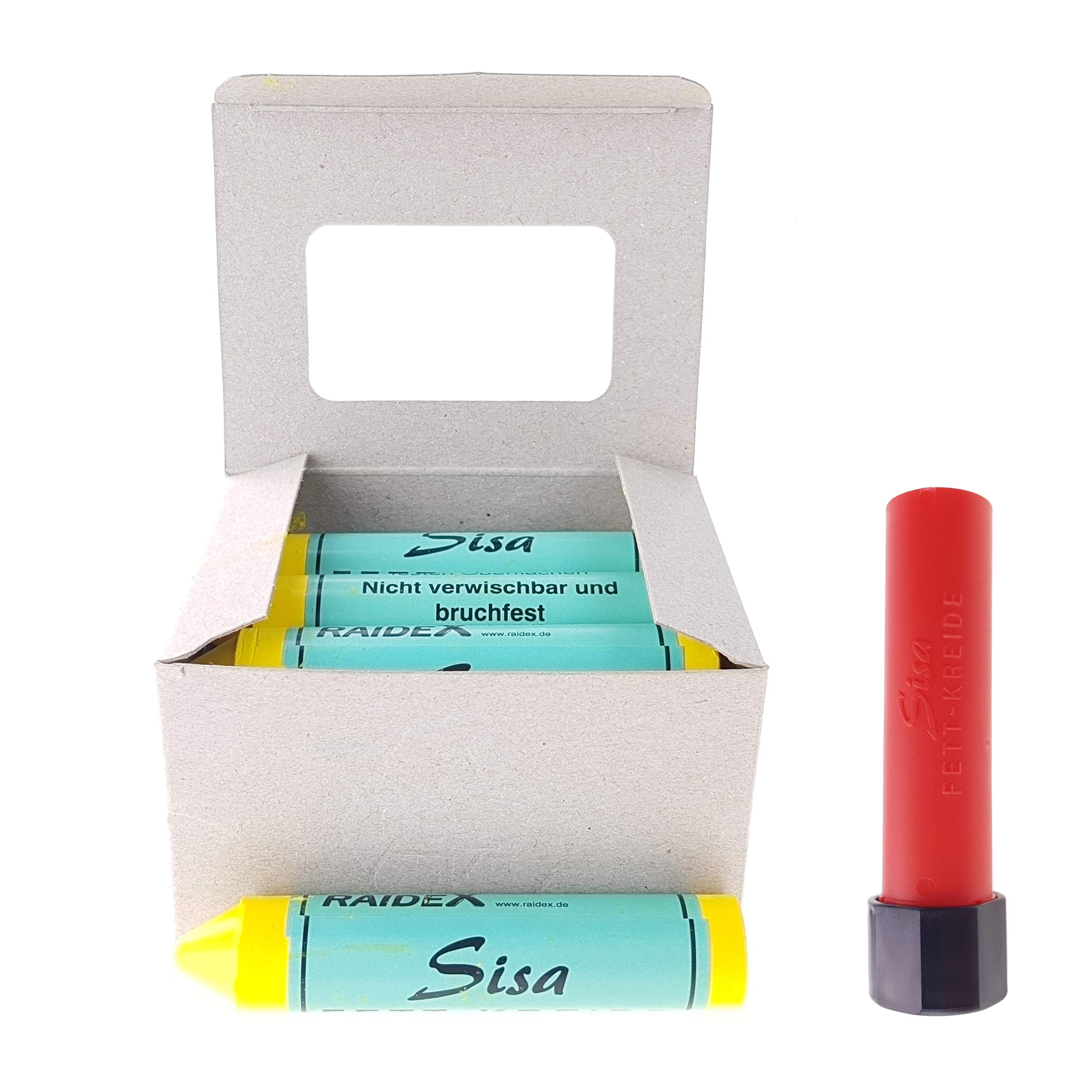 Sisa 12 St Reifenkreide Fettkreide zur Reifenkennzeichnung Gelb Reifen Kreide Satz Angebot bei HelloDeals