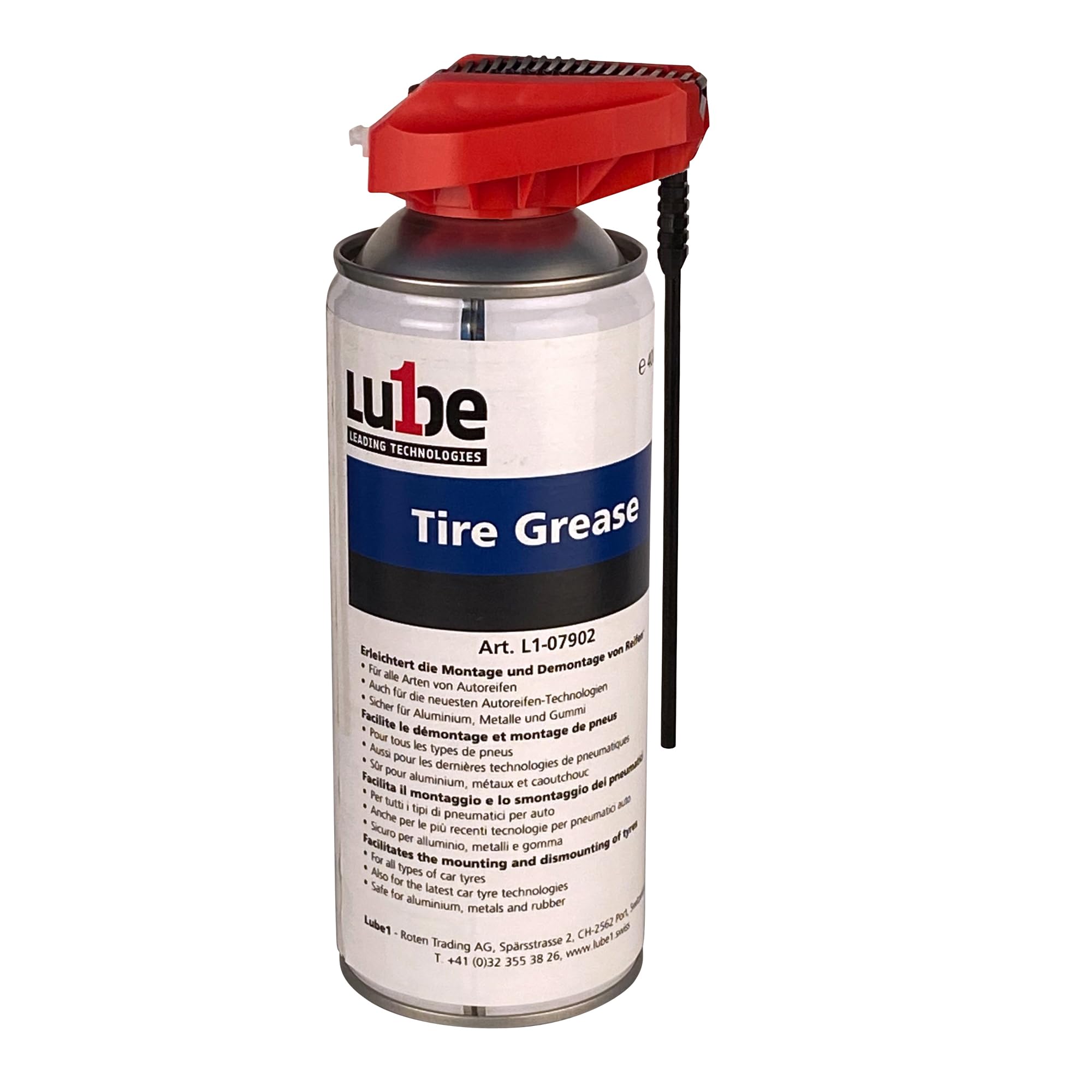 Lube1 Tire Grease Reifenfett 400 ml I Reifenmontagepaste für die einfache Montage & Demontage von Autoreifen I Montagefett für alle Arten von Reifen Angebot bei HelloDeals
