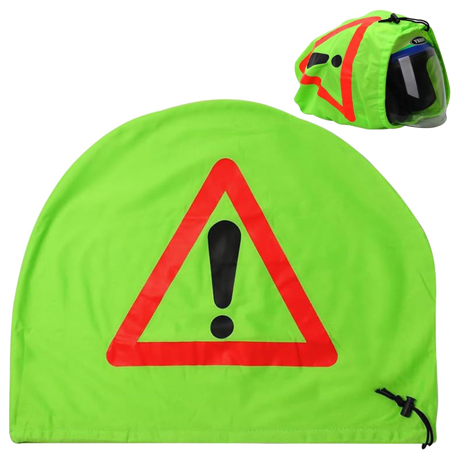 Fsahiuf Warndreieck Motorrad-Dreiecks-Warnzeichen Erste-Hilfe-Defekt-Dreiecks-Warnhaube für Unfallsicherung Unfallstelle Gefahrenstellen Kennzeichnung Angebot bei HelloDeals