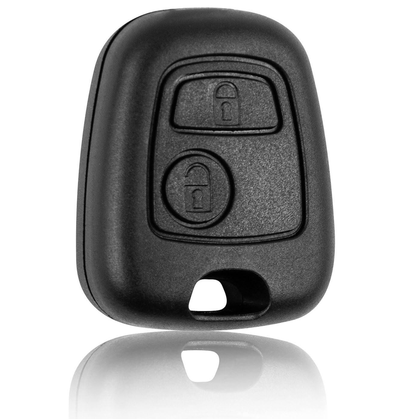 FINTERRY Autoschlüssel Schlüssel Gehäuse kompatibel mit Peugeot 106 107 206 207 306 307 406 407 Citroen C1 C2 C4 C5 Berlingo Xsara - 2 Tasten Schlüsselhülle (9.5x2.5mm) 9.5x2.5mm 1 Angebot bei HelloDeals