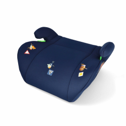 cartrend Kids Kindersitzerhöhung, Zertifiziert nach DIN ECE R129, für 125–150 cm Körpergröße, verbesserter Seitenaufpallschutz, ergonomisch, blau KIDS Blau Angebot bei HelloDeals