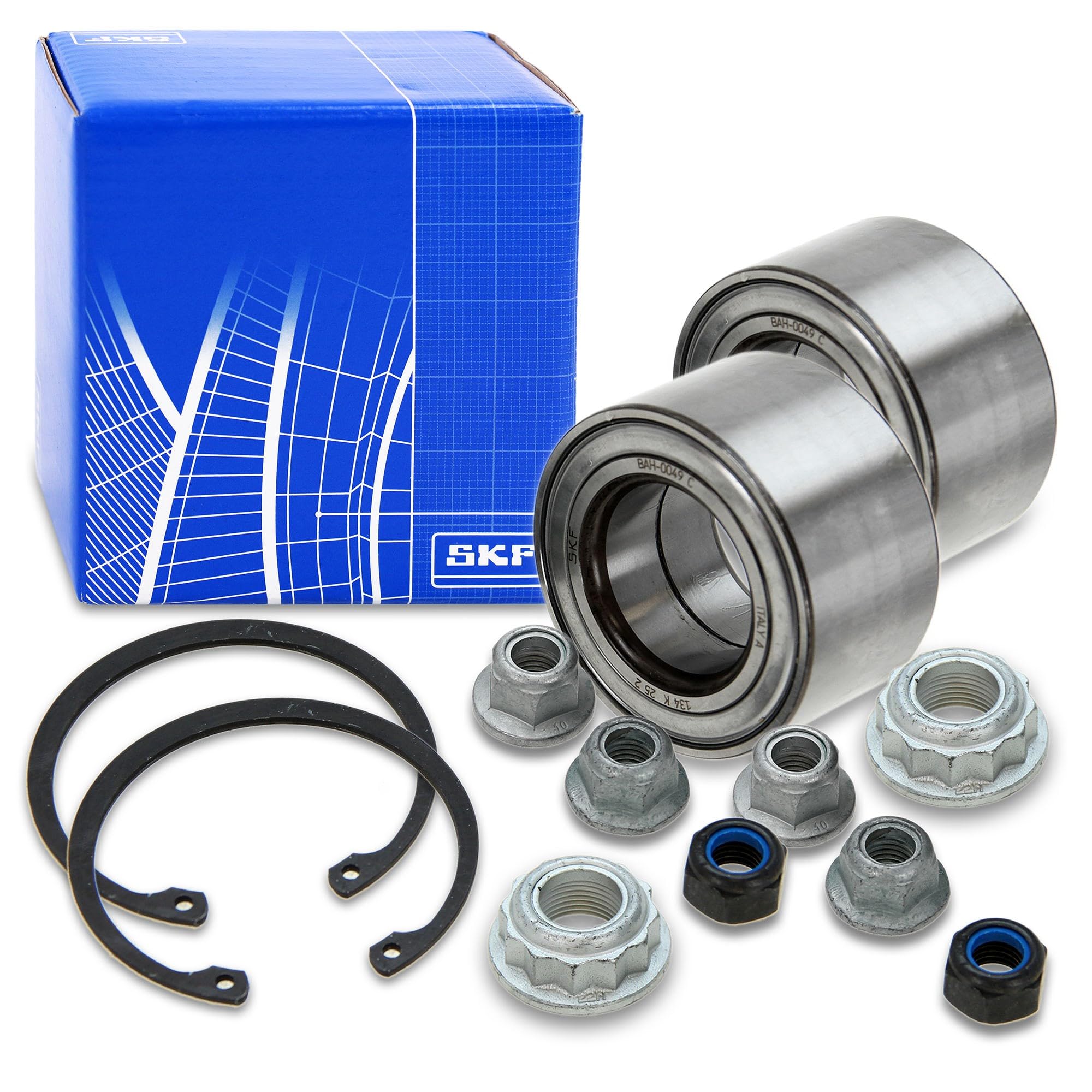 SKF Radlagersatz VKBA 3455 Position Vorderachse Außendurchmesser 74 mm Höhe 84 mm Länge 109 mm Breite 109 mm - OE Qualität Angebot bei HelloDeals