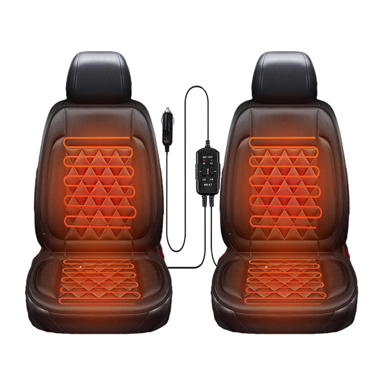 Bequem rutschfest 𝐚𝐮𝐭𝐨 𝐬𝐢𝐭𝐳𝐡𝐞𝐢z𝐮𝐧𝐠 Abnehmbar wärmste Geschenk für Autofahrer im Winter Autositzheizungauflage Angebot bei HelloDeals