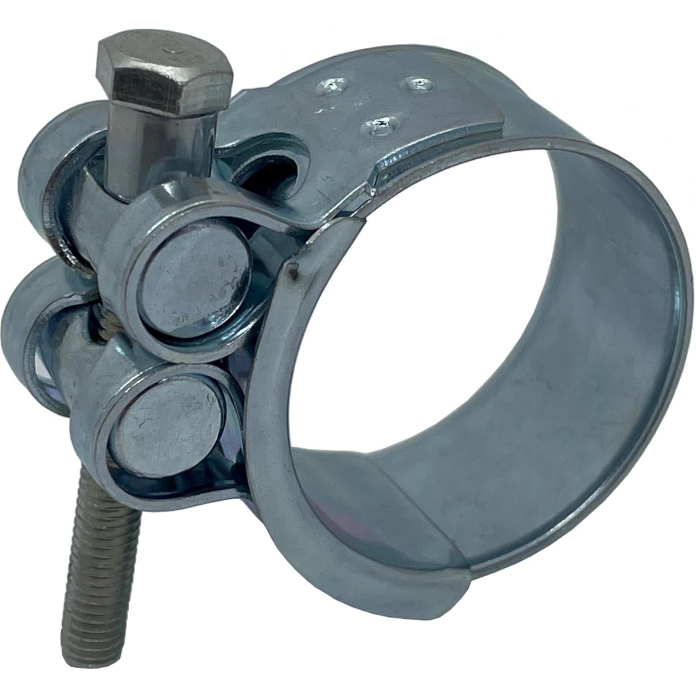 1x Lumonic Gelenkbolzenschelle Edelstahl 52-55mm V2A Auspuffschelle für Bau PKW LKW Angebot bei HelloDeals