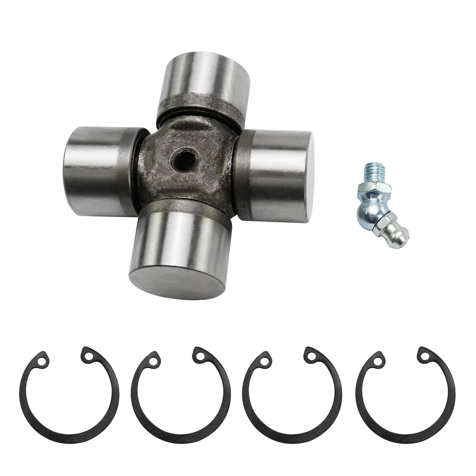 Kreuzgelenk für Gelenkwelle, Kardangelenk Kreuzgarnitur für Kardanwelle Zapfwelle Traktor (23,8mmx61,3mm) Angebot bei HelloDeals