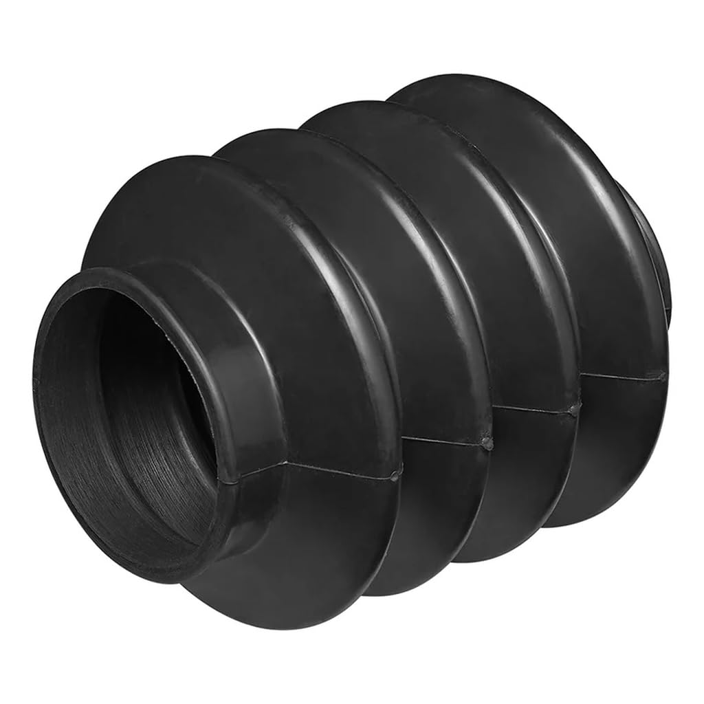 MULTIBROS Faltenbalg Auflaufeinrichtung ZAF 45/60 L=150 für Pkw-Anhänger – Gummibalg Schutz für Auflaufbremse passend für BPW ZAF 1.0-1 – Staub- & Wetterschutz – Schwarz Angebot bei HelloDeals