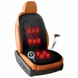 Kosinso Sitzmatte Auto, Winter Autositz Auflage Mit Voller Rückenlehne Autositzbezüge Passend Warm Bequem Weich Plüsch zum Fahren im Winter, Universell Passend (1) Angebot bei HelloDeals