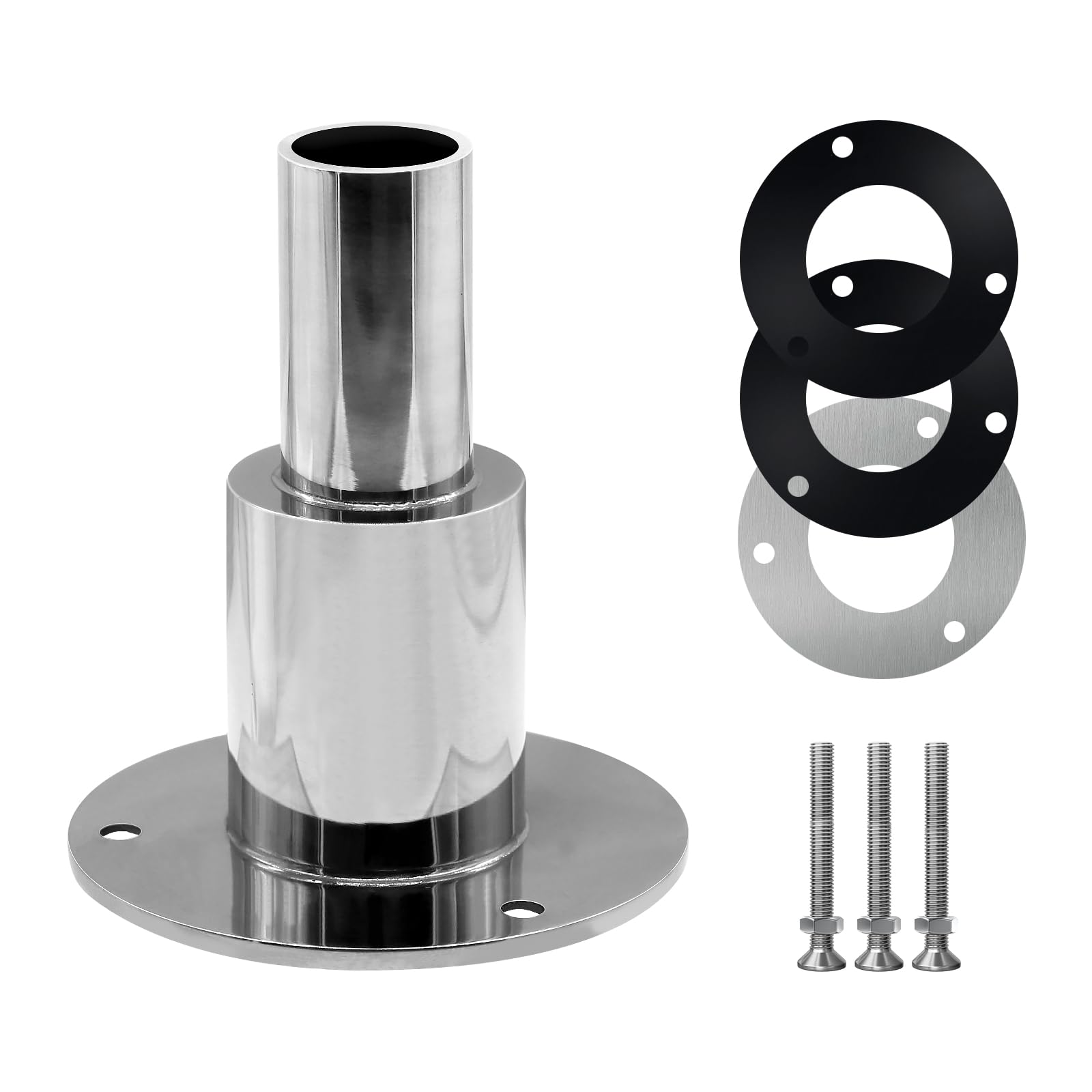 RUNYU Durch Rumpf Auspuff Hautanpassung, Edelstahl 316 Dieselheizung Standheizung Auspuffrohr für 24mm Abgasschlauch, Standheizung Auspuff Boot für LKW Boot Auto Angebot bei HelloDeals