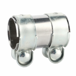 MOCNT Auspuffschelle 42mm Edelstahl Auspuffrohrschelle Doppelschelle Abgasrohrverbinder Auto Auspuffschelle Schalldämpfer Bandschelle Silber 42mm x 95mm Angebot bei HelloDeals