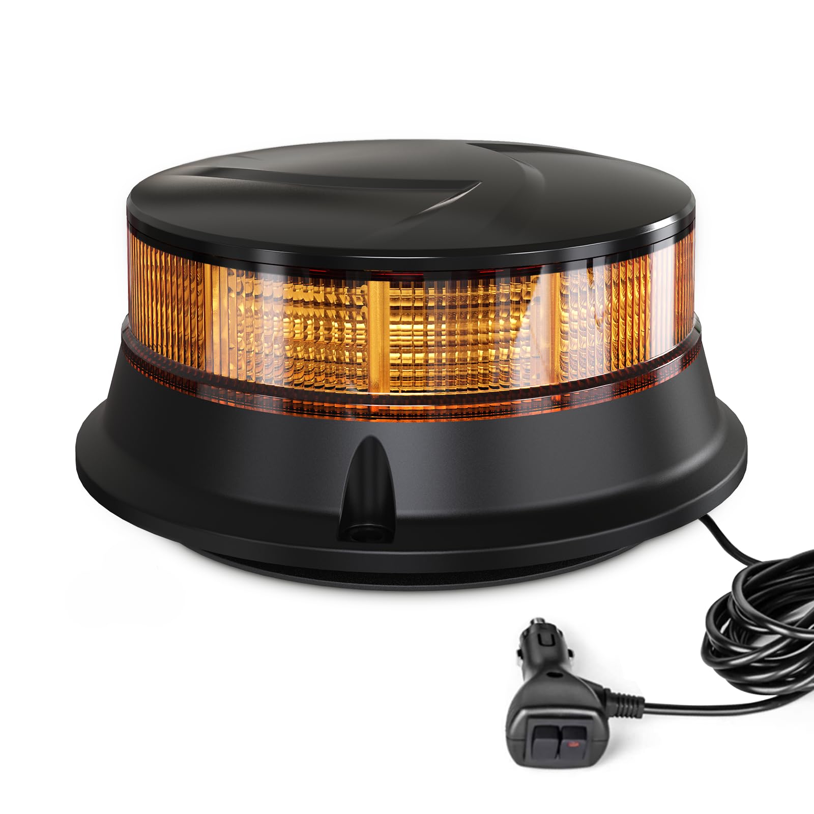 Agrieyes Rundumleuchte 12V Magnet mit Saugnapf, LED Warnleuchte LKW, Zigarettenanzünder Rundumleuchte Traktor Orange, 24V Gelbe Rundumleuchte fürs Auto KFZ Gelbe1 Magnet1 Angebot bei HelloDeals