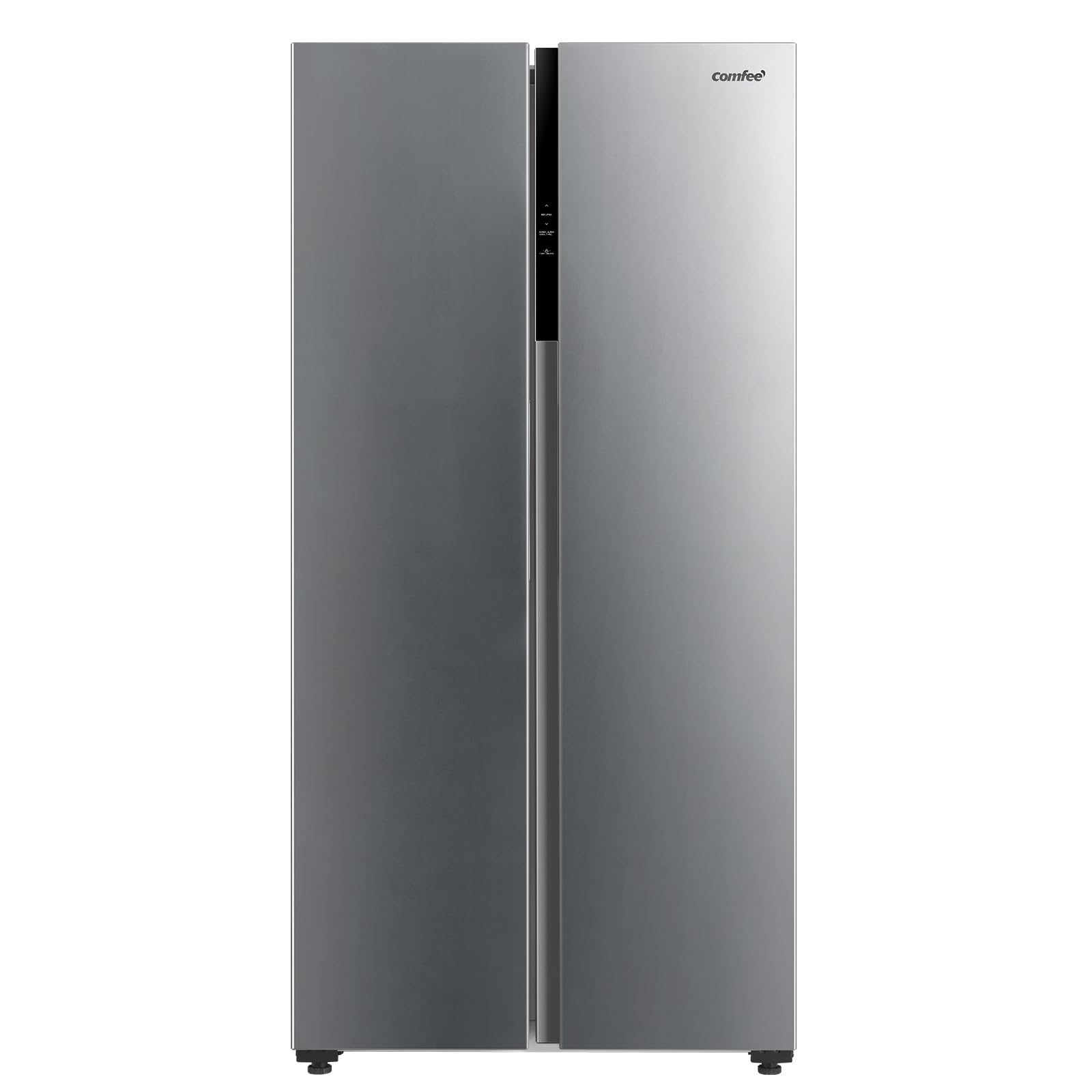 Comfee' RCS609IX2 Side-by-Side Kühl-/Gefrierkombination/No Frost/Inverter Compressor/177,5 cm hoch/271 L Kühlen/189 L Gefrieren/Doppelte Steuerung/SuperCool, Inox Angebot bei HelloDeals