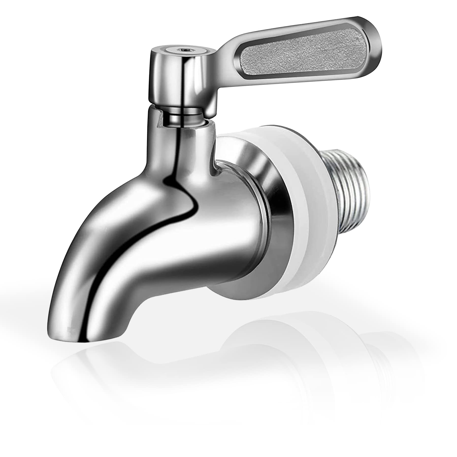 Kyraton Edelstahl Getränkespender Zapfhahn ersatzzapfen, Wasserspender Ersatzzapfen, Wasserspender Ersatz Zapfhahn Ersatz Wasserhahn geeignet für kalte und heiße Getränke Kaffee 1.1 Packung Angebot bei HelloDeals