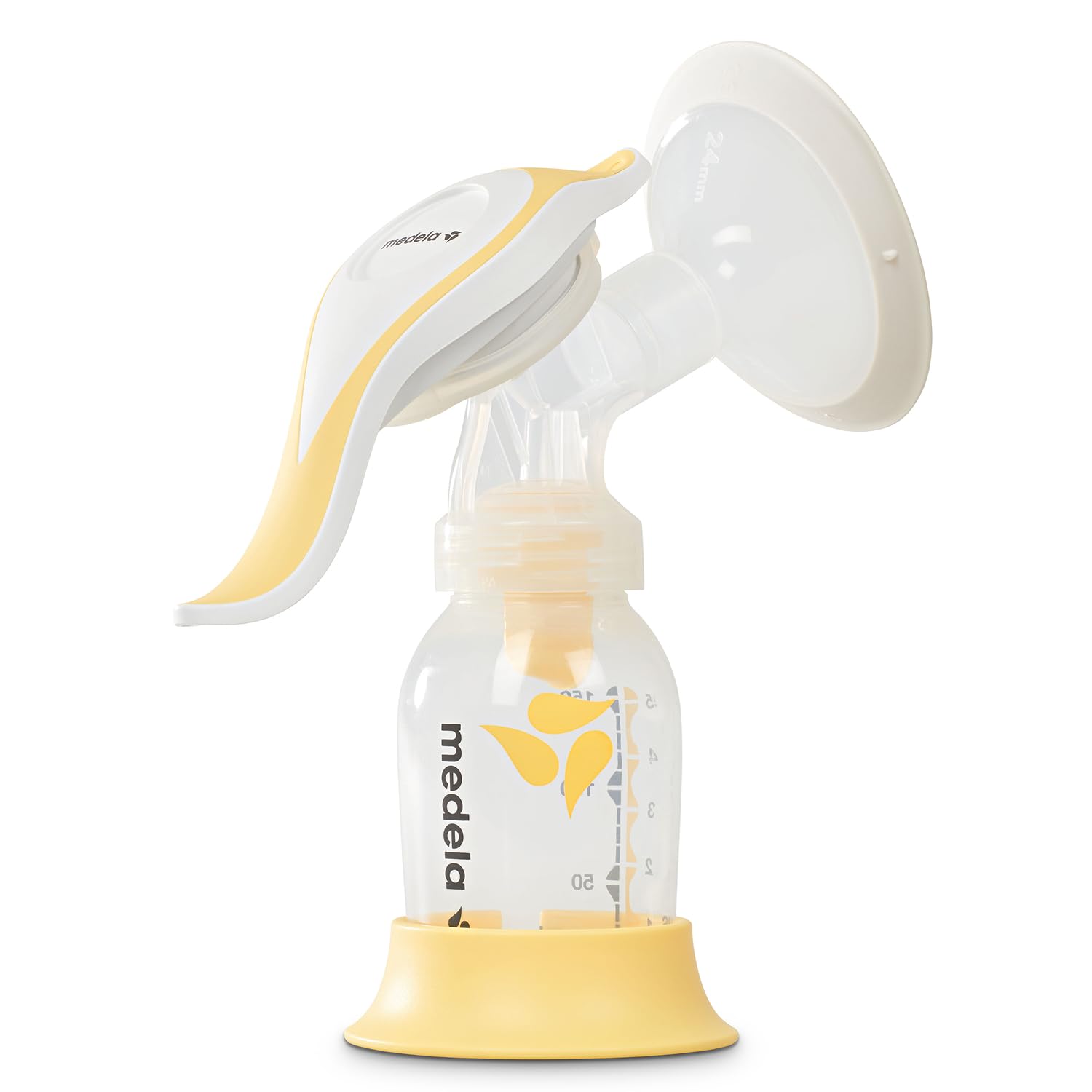Medela Harmony Handmilchpumpe – Kompaktes Schweizer Design – Manuelle Milchpumpe mit PersonaFit Flex Brusthauben und 2-Phase-Expression-Technologie Angebot bei HelloDeals