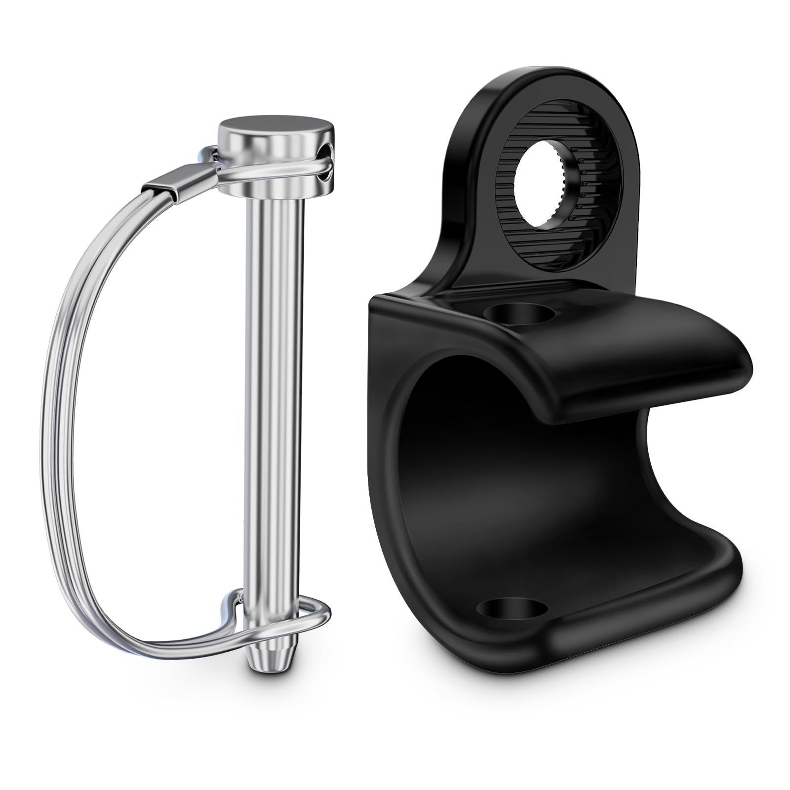 NICEDACK Fahrradanhänger Kupplung für Thule Chariot, Achskupplung für Anhänger, Einfache und schnelle Montage am Fahrrad,Fahrrad Kupplung (Schwarz -1 Stück) Schwarz 1 Stück (Einschließlich D-schlösser) Angebot bei HelloDeals