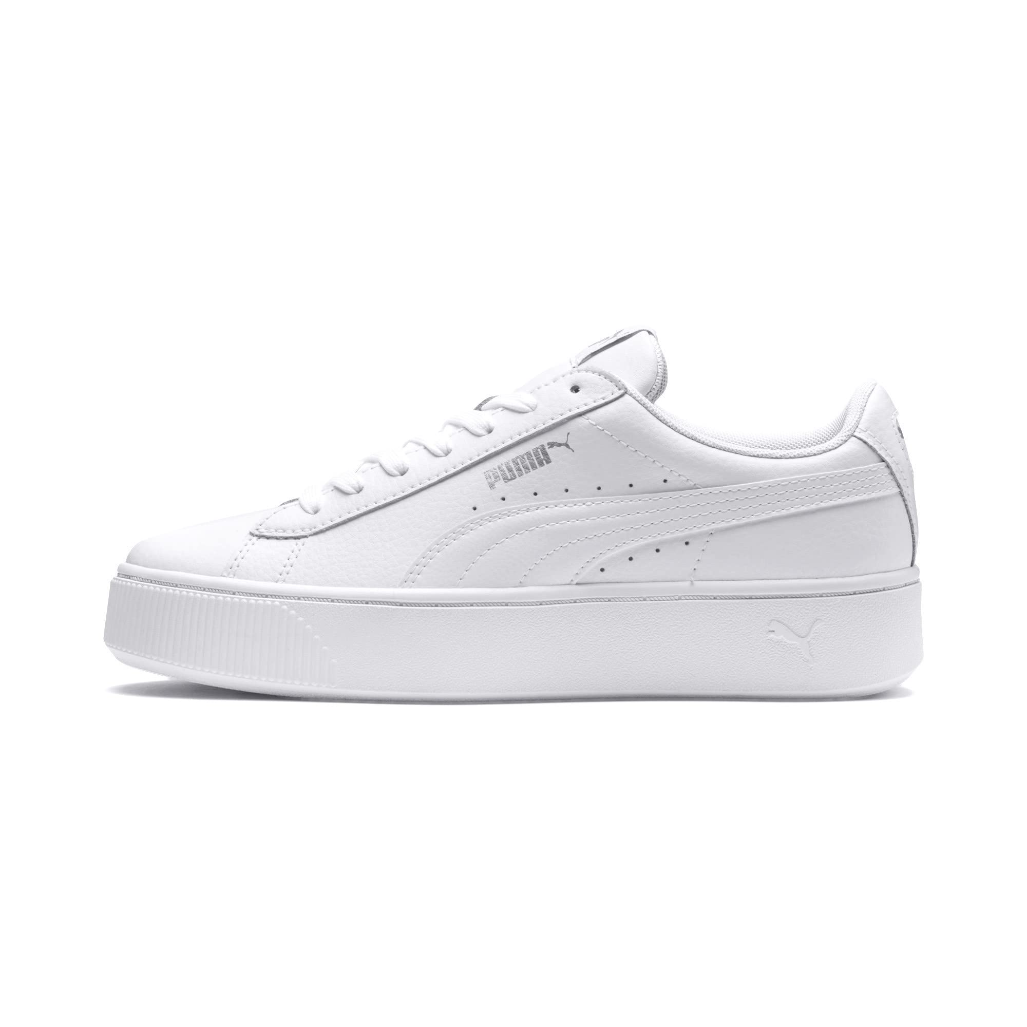 PUMA Damen Vikky Stacked L Turnschuhe 39 EU Puma White Puma White Angebot bei HelloDeals