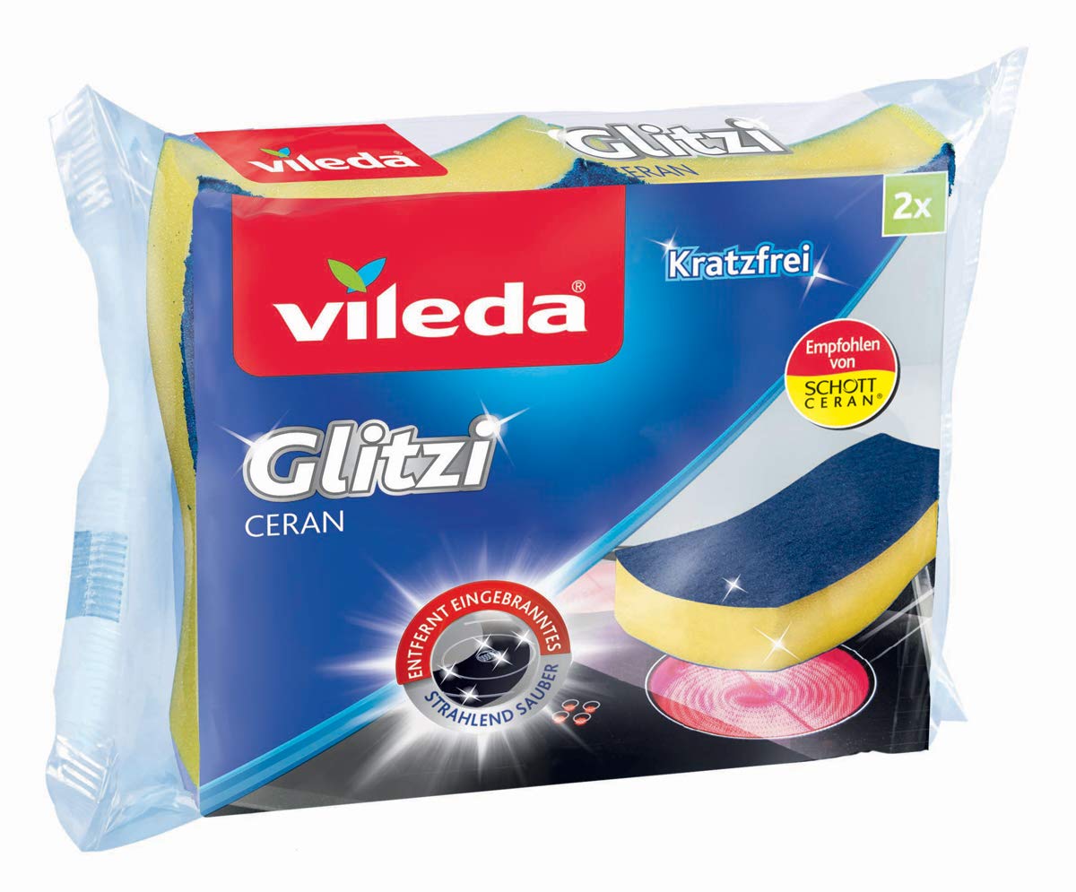 Vileda Glitzi Ceran Reinigungsschwamm, (1 x 2 Stück) Angebot bei HelloDeals