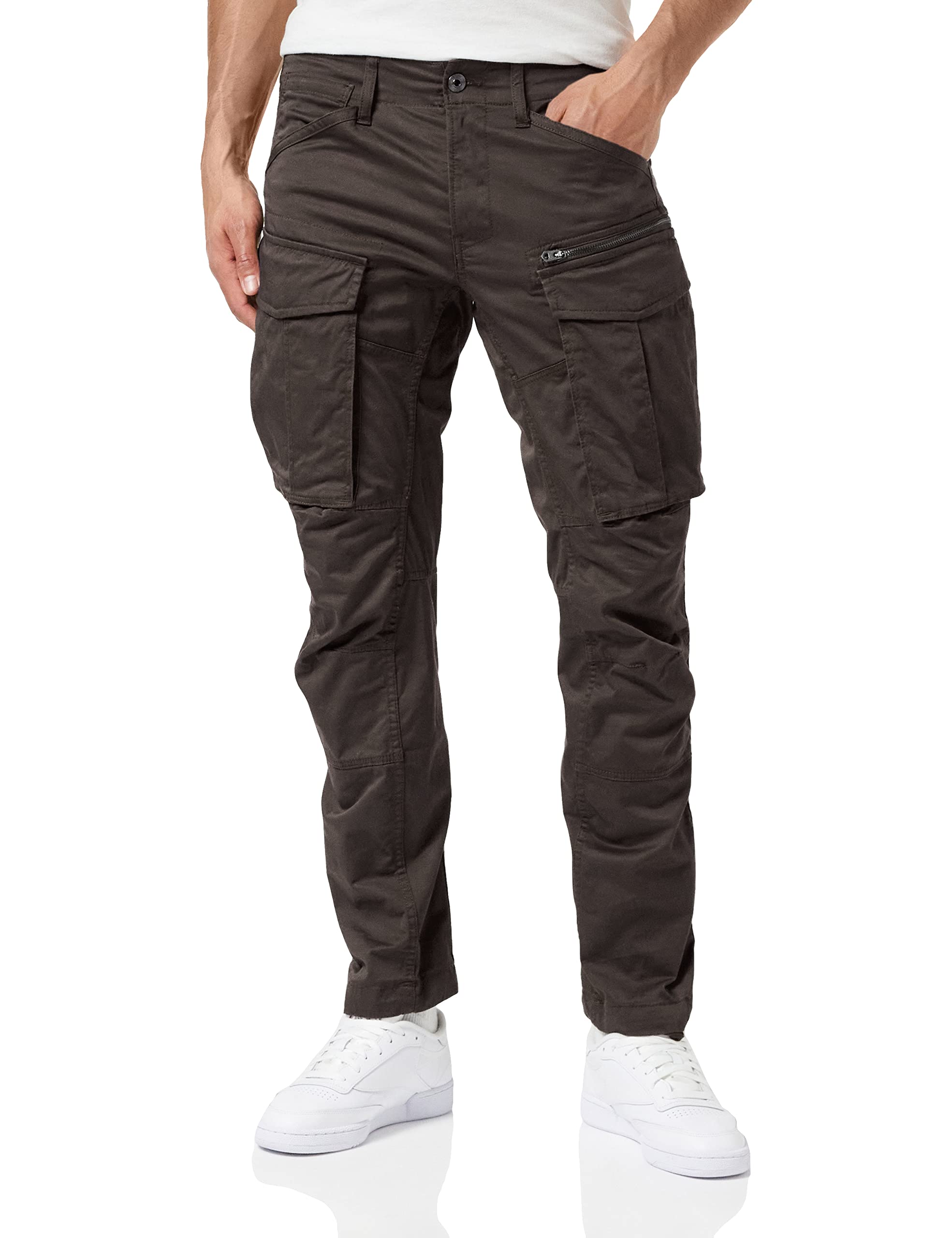 G-STAR Herren Rovic Zip 3D Regular Tapered Pants 36W / 32L Grau (Raven D02190-5126-976) Angebot bei HelloDeals
