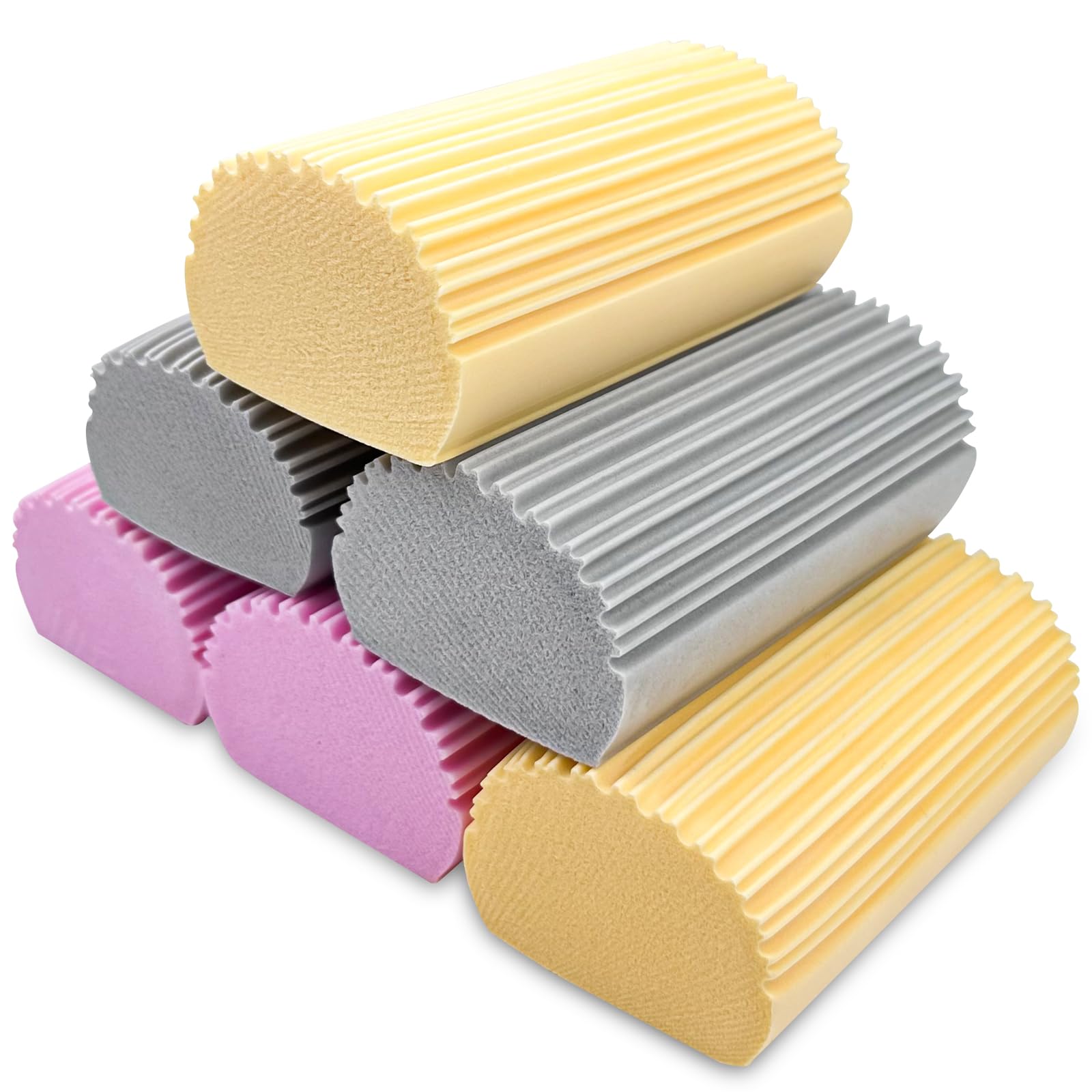 Elsrantor 6 Stück schmutzradierer schwamm, staubschwamm auto, reinigungsschwamm block, küchenschwamm waschbar, dust sponge, saugfähig staubreinigungsschwamm, wasserabsorbierender pva-schwamm, schwämme Angebot bei HelloDeals