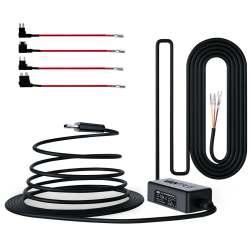VANTRUE USB-C Hardwire Kit mit 2 Stufen und Acc Kabel für alle Dashcams, 12V/24V zu 5V, Sicherungshalter mit Niederspannungsschutz, 24Std. Parkmodus, kompatibel mit Anderer USB-C Dashcam 2 Gänge Angebot bei HelloDeals