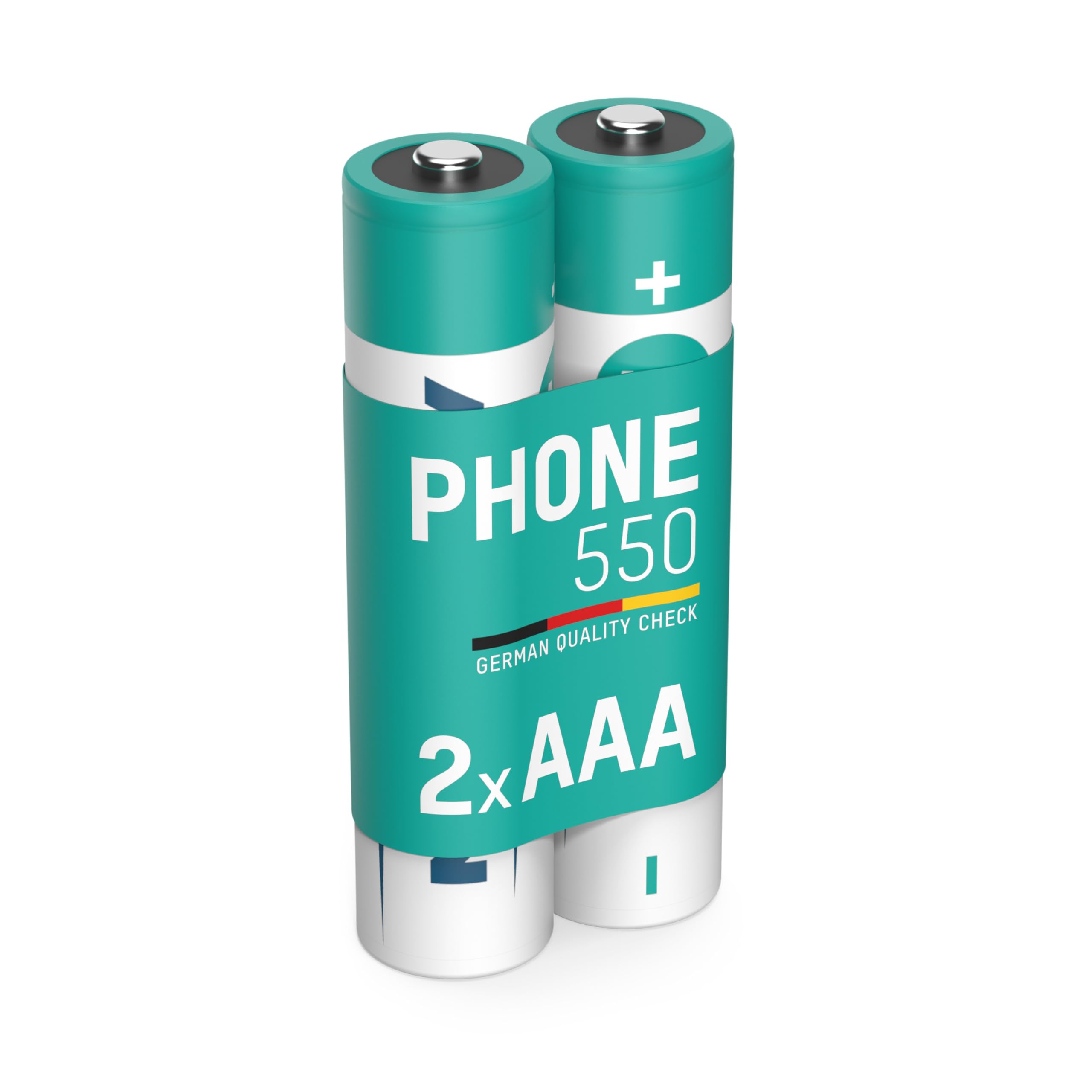 ANSMANN Akku AAA Micro 550 mAh 1,2V NiMH für Schnurlostelefon 2 Stück - Wiederaufladbare Batterien mit geringer Selbstentladung maxE - Akkus ideal für DECT Telefon schnurlos - Rechargeable Battery 2er Pack AAA 550mAh Single Angebot bei HelloDeals